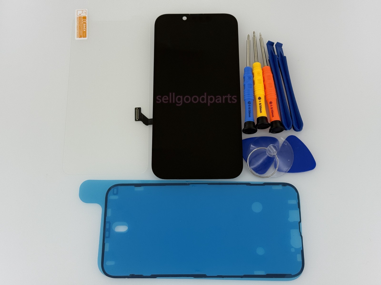 Genuine OEM iPhone 14 Black Replacement OLED Screen Digitizer+Proximity\