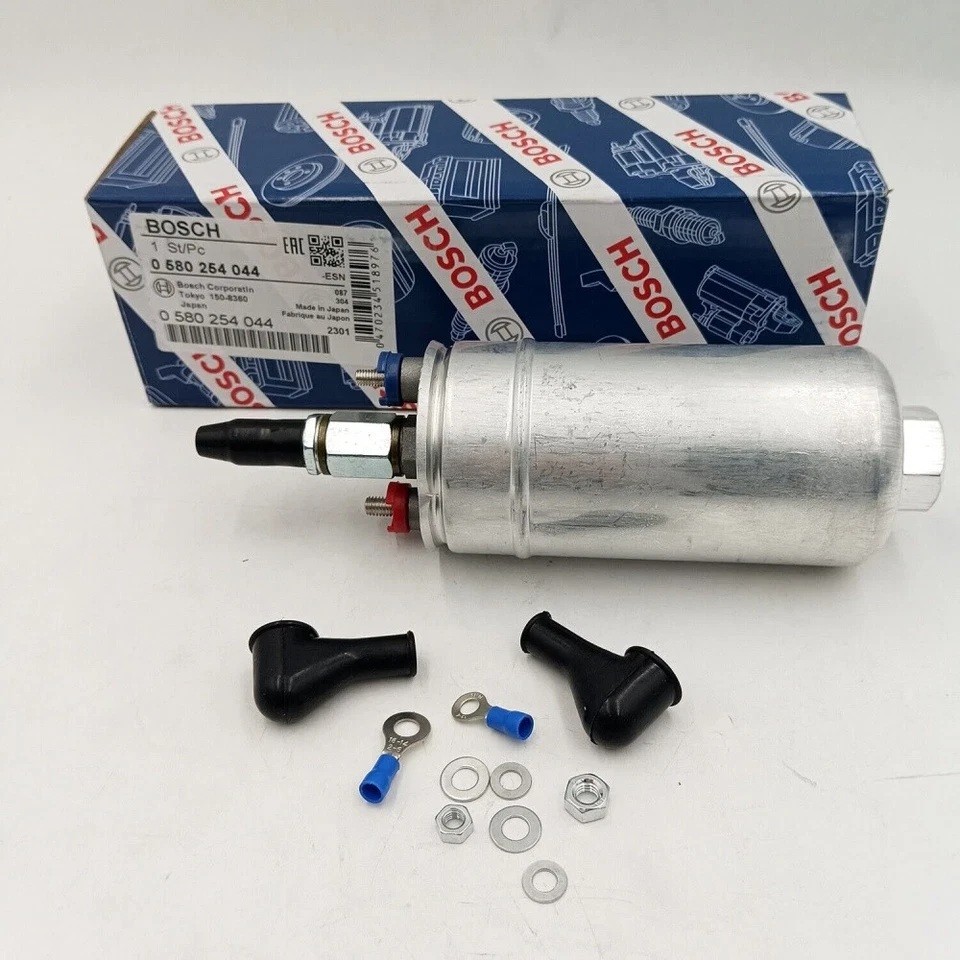NEW 0580254044 GENUINE Bosch 044 Universal Inline External Fuel Pump 300lph E85