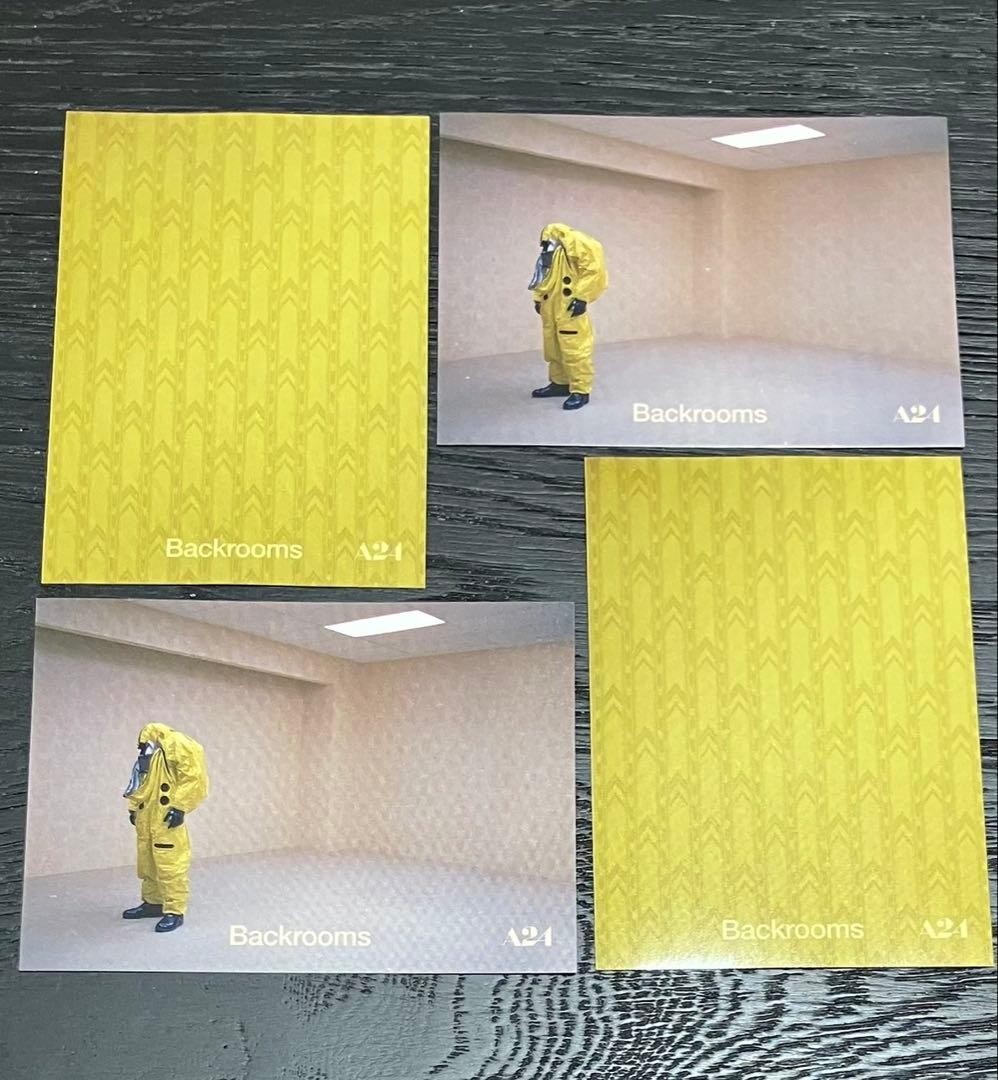 BackRooms Movie Admission Bonus Stickers 2 types x 2 sheets 2,400 JPY