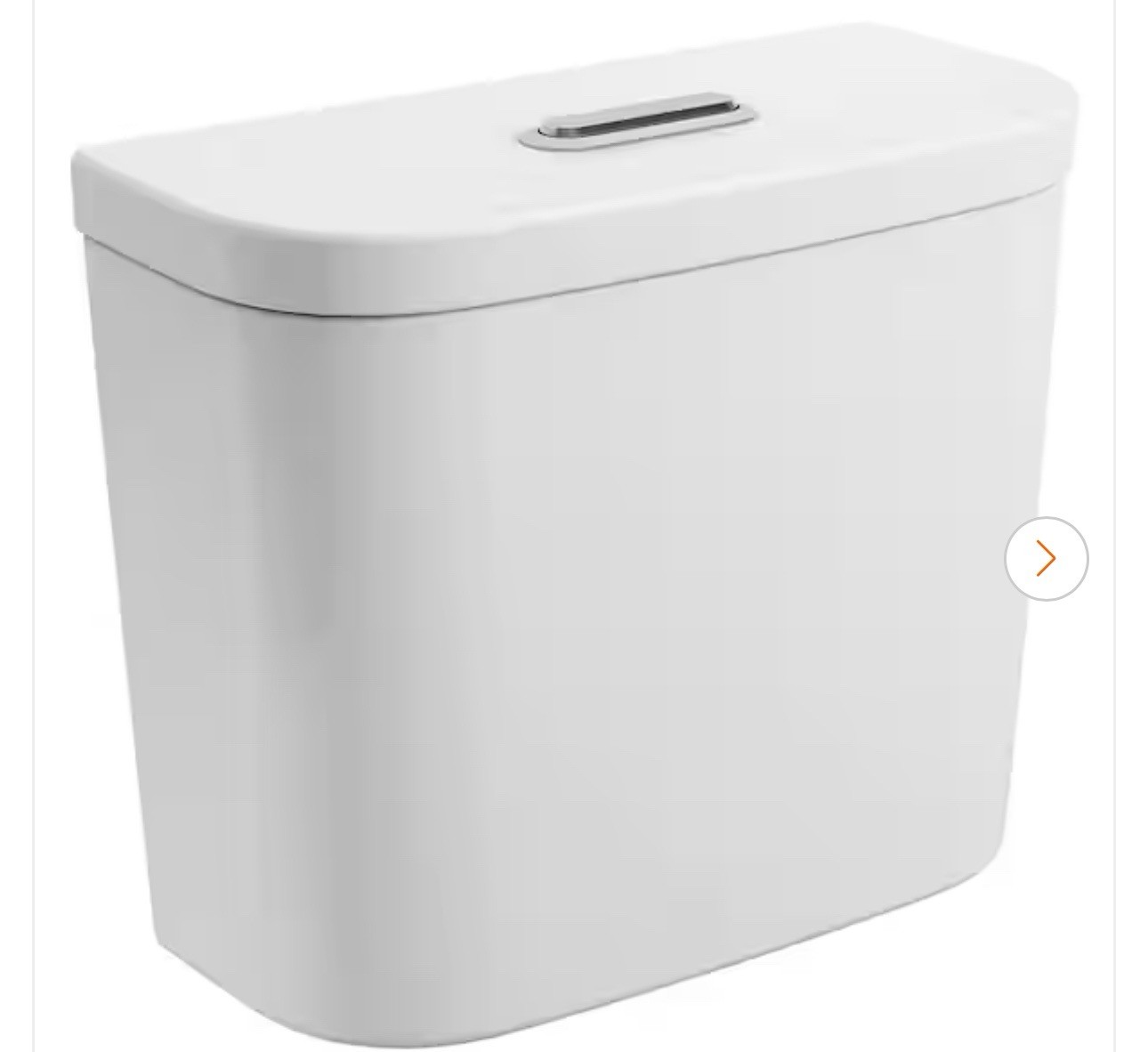 ROHE (Brand Rating: 4.3/5) Essence 1.28/1.0 GPF Dual Flush Toilet Tank Only in A ROHE (Brand Rating: 4.3/5) Essence 1.28/1.0 GPF Dual Flush Toilet Tank Only in A