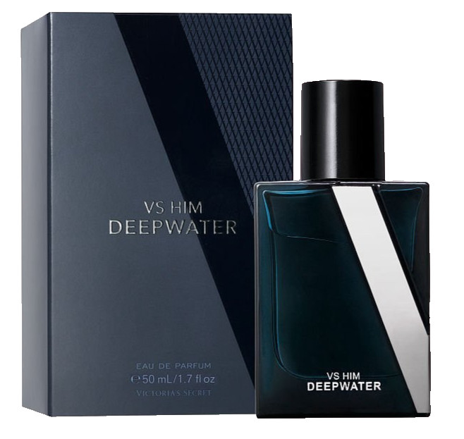 VS HIM DEEPWATER Victoria\'s Secret 1.7 Oz 50 ml EDP Eau De Parfum SPRAY Men NEW