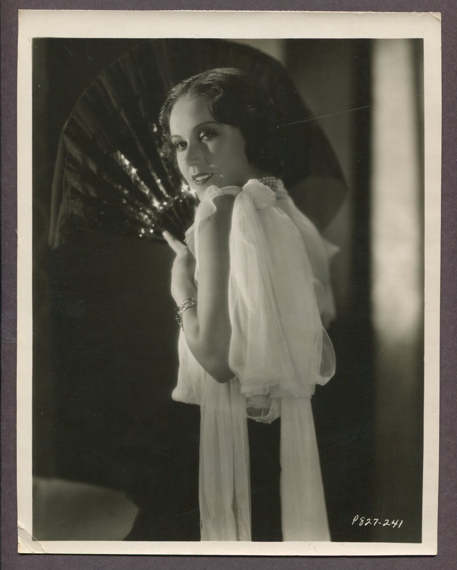 Fay Wray Original 1936 Vintage Photo Roaming Lady Linen Backed Photograph J3270