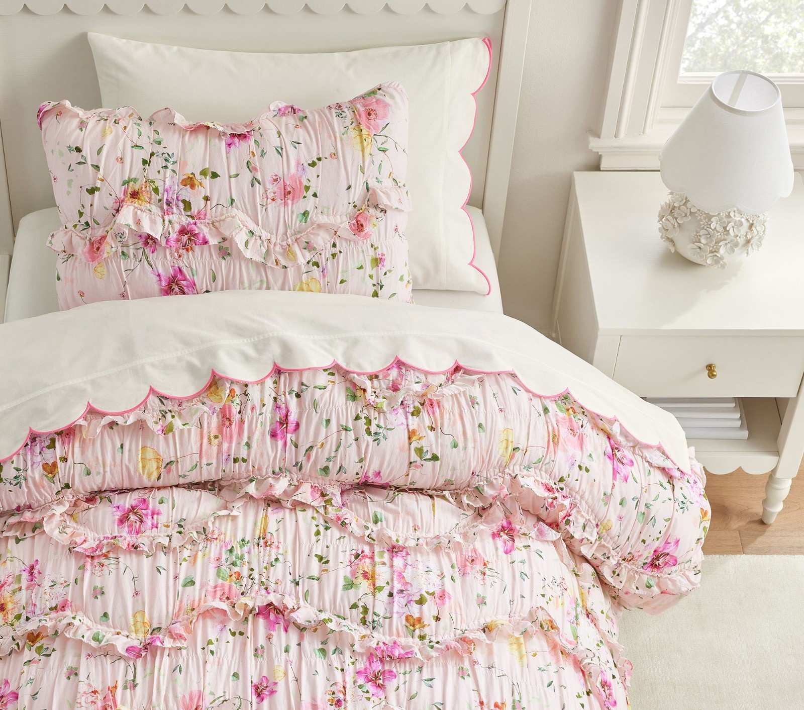 pottery barn kids Monique Lhuillier Jolie Quilt & Shams Best Seller