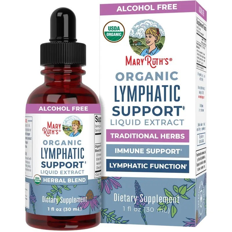 MaryRuth\'s Lymphatic Support Herbal Blend Liquid Drops - USDA Organic Lymphatic