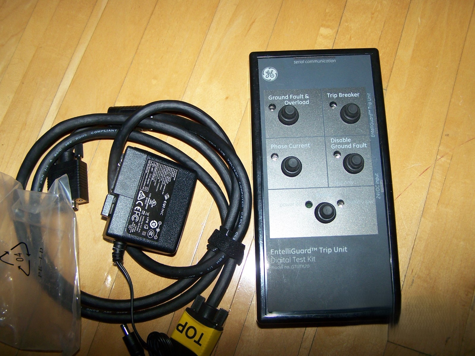 GE EntelliGuard Trip Unit Digital Test Kit GTUTK20