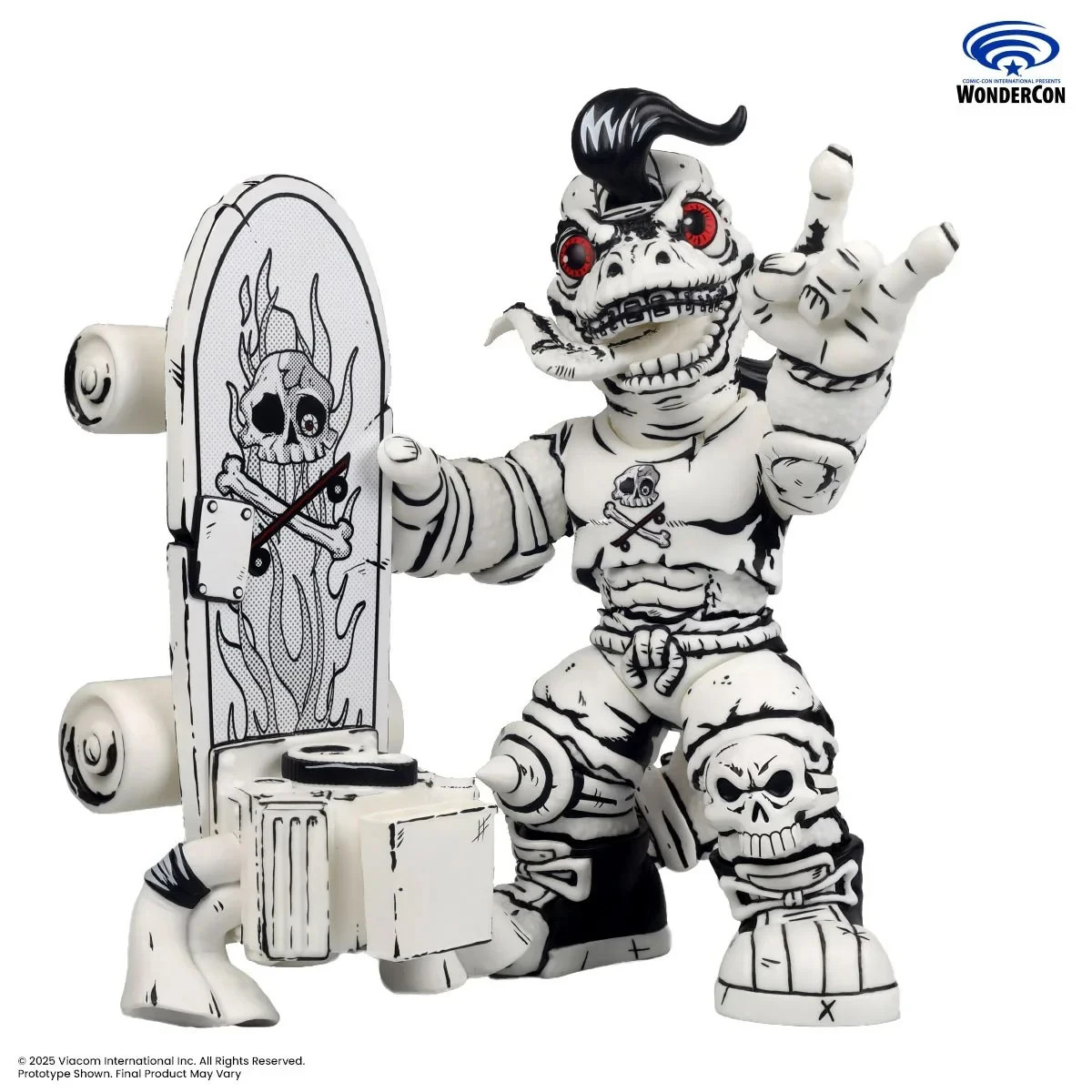 MONDO Gecko Mirage Variant Wondercon Exclusive LE 500pcs TMNT Ninja Turtles