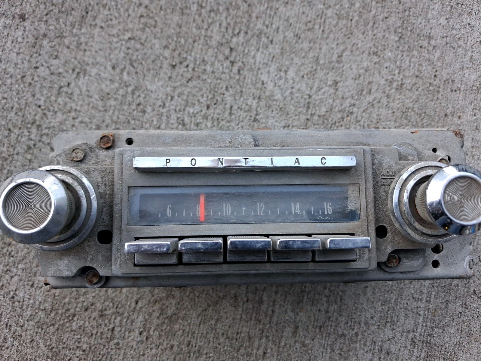1966? Pontiac AM Radio OEM