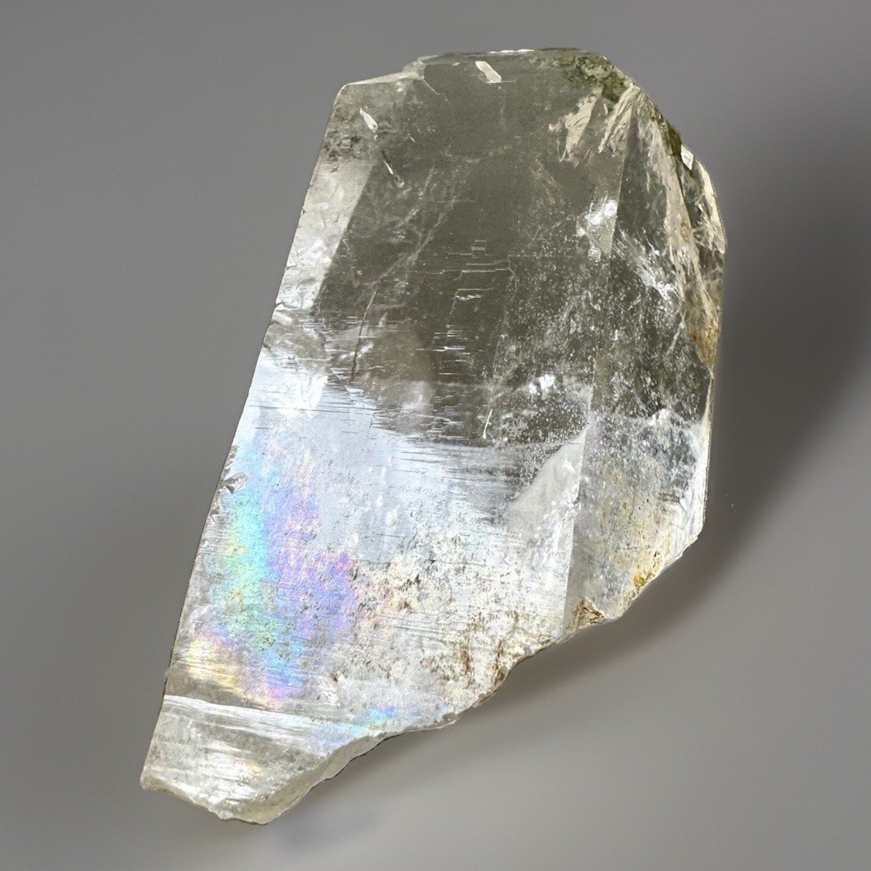 “Mountain Window” Hashupi Himalayan iridescent Rainbow Akashic Quartz Crystal