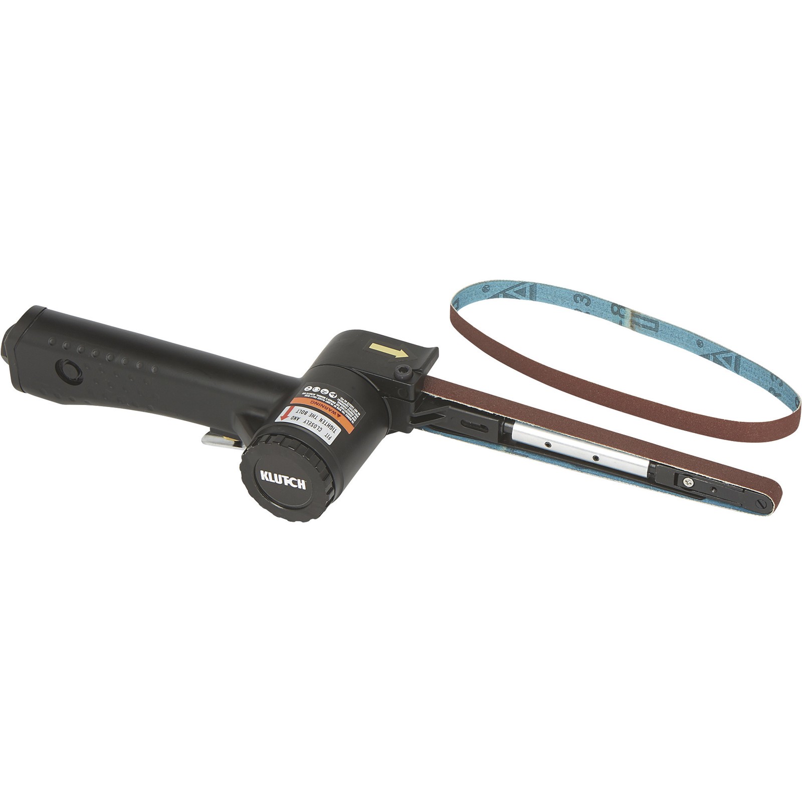 Klutch Mini Bandfile Belt Air Sander, 15,000 RPM, 3.5 CFM Klutch Mini Bandfile Belt Air Sander, 15,000 RPM, 3.5 CFM