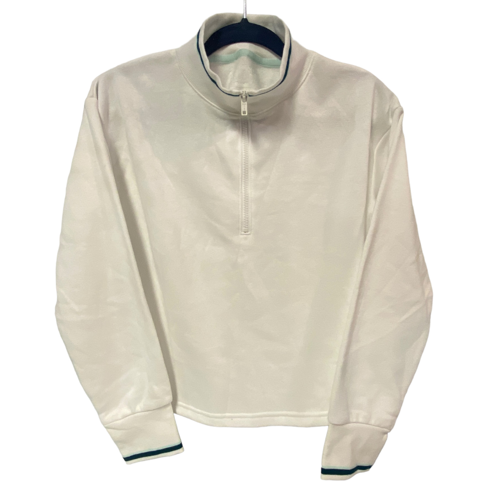 Xersion Girls XL Plus Quick Dri Zip Henley Top Long Sleeve Thumbholes Activewear