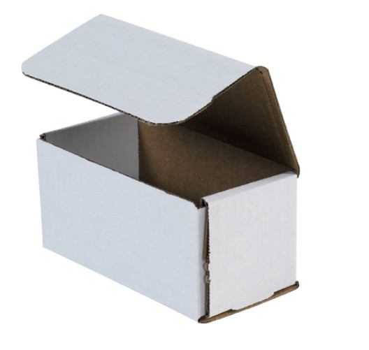 1-300 CHOOSE QUANTITY 6x3x3 Corrugated White Mailers Packing Boxes 6