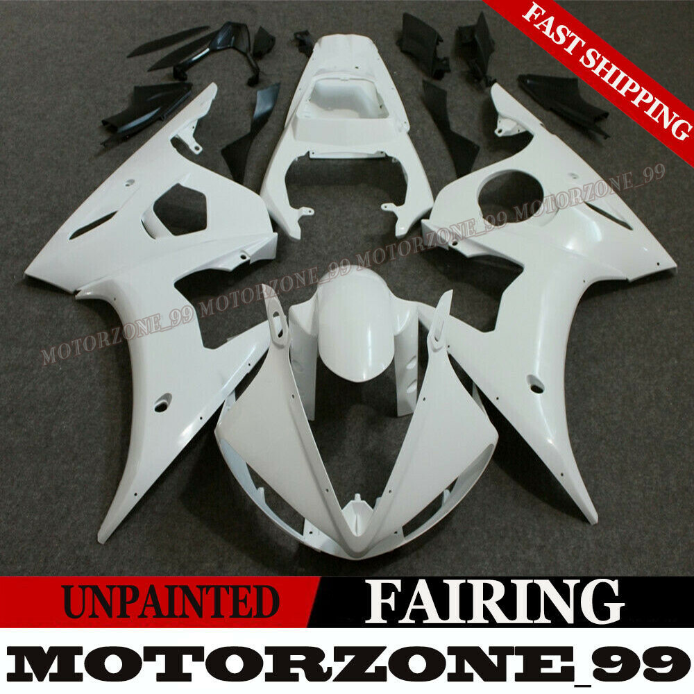 Unpainted White Fairing Kit for Yamaha YZF R6 2005 ABS Injection Molded Bodywork
