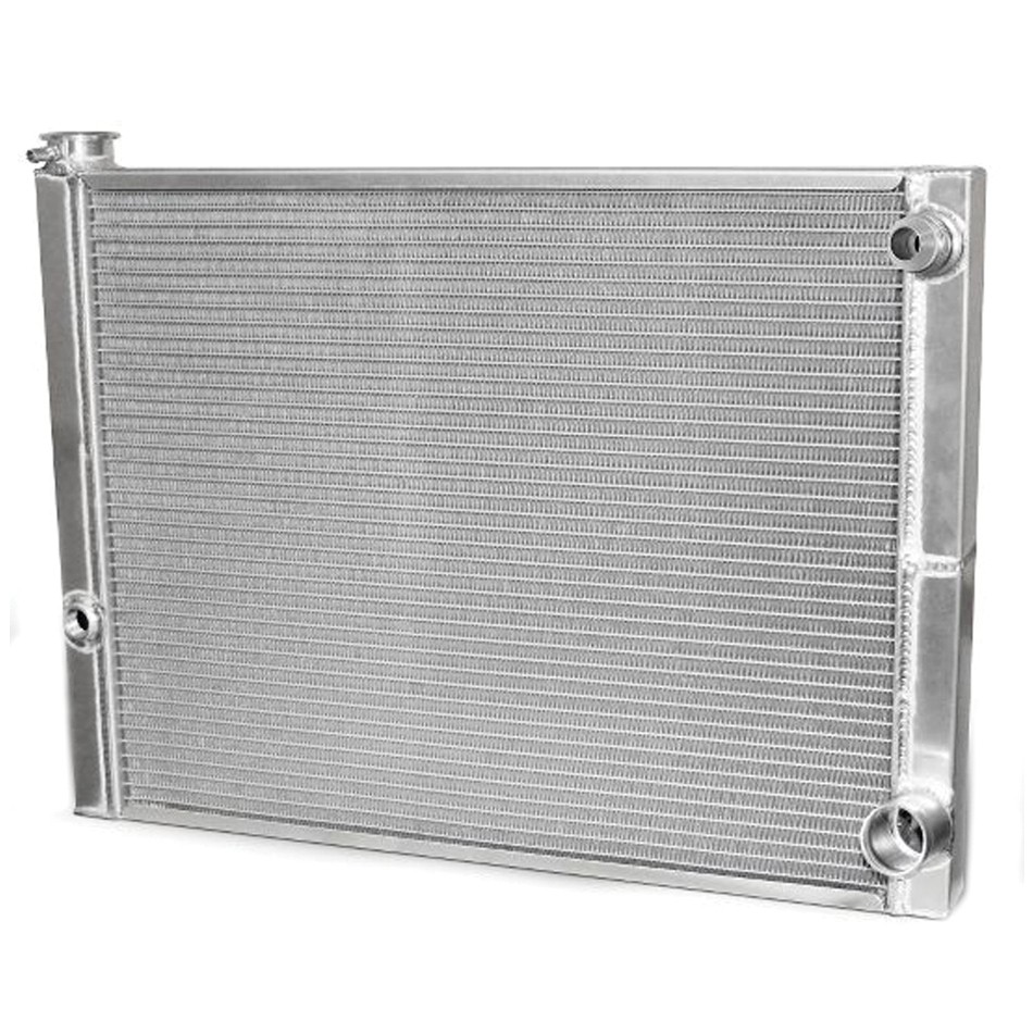 AFCO Radiator 27.5 in W x 19 in H x 1.5 in D Pass Side Inlet Passenger Side