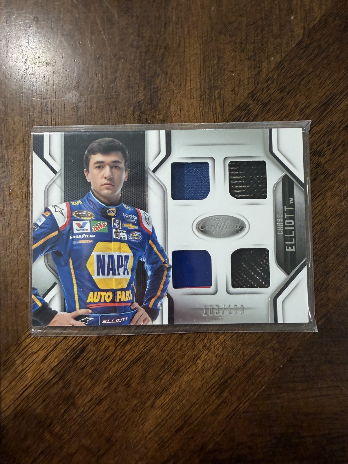 2016 Panini Certified - Complete Materials Chase Elliott #CM-CE /199 (MEM, RC)