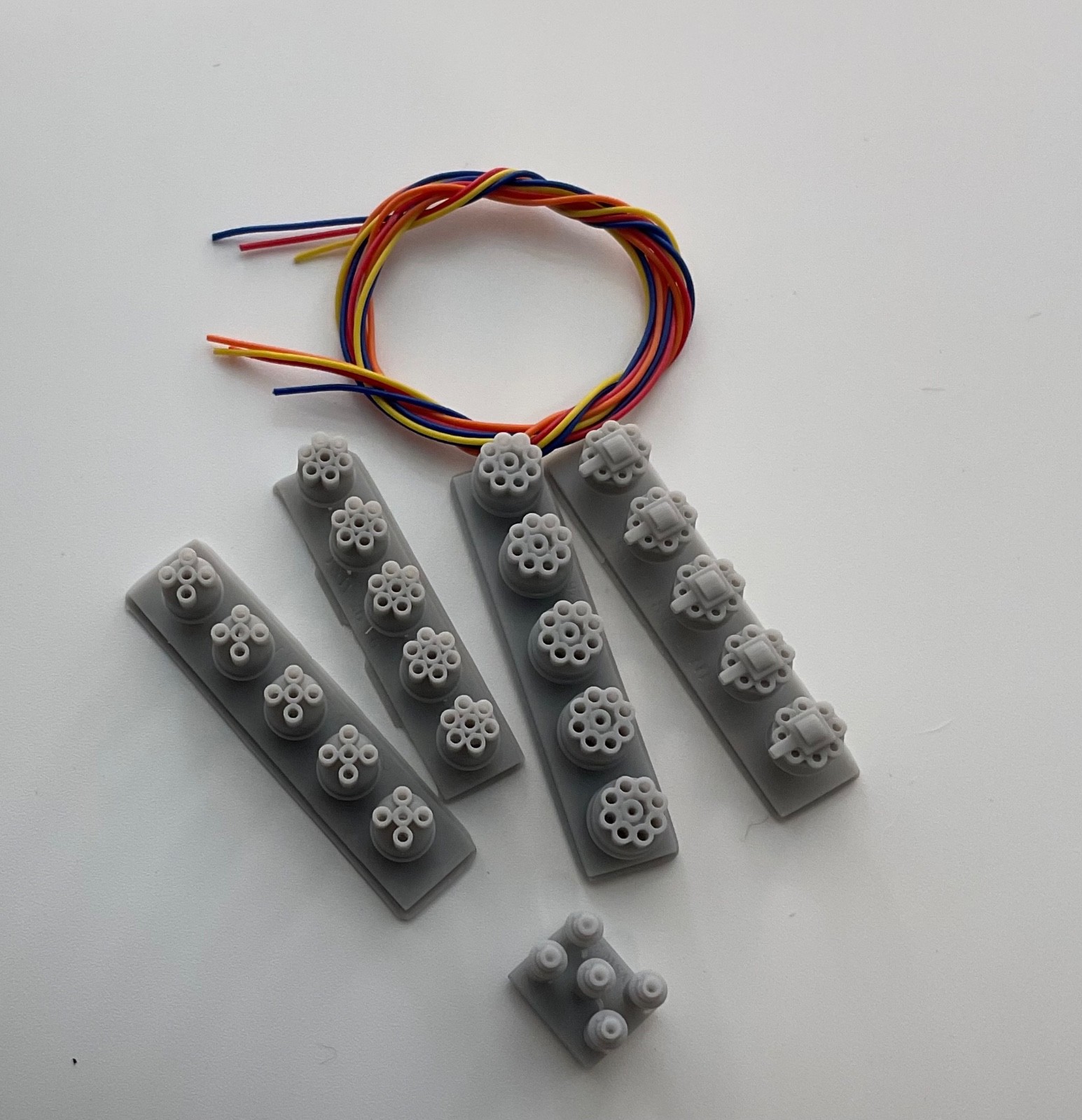1 24 1 25 Scale Ignition Master Kit Distributor Coils Wire Detail Resin Prints