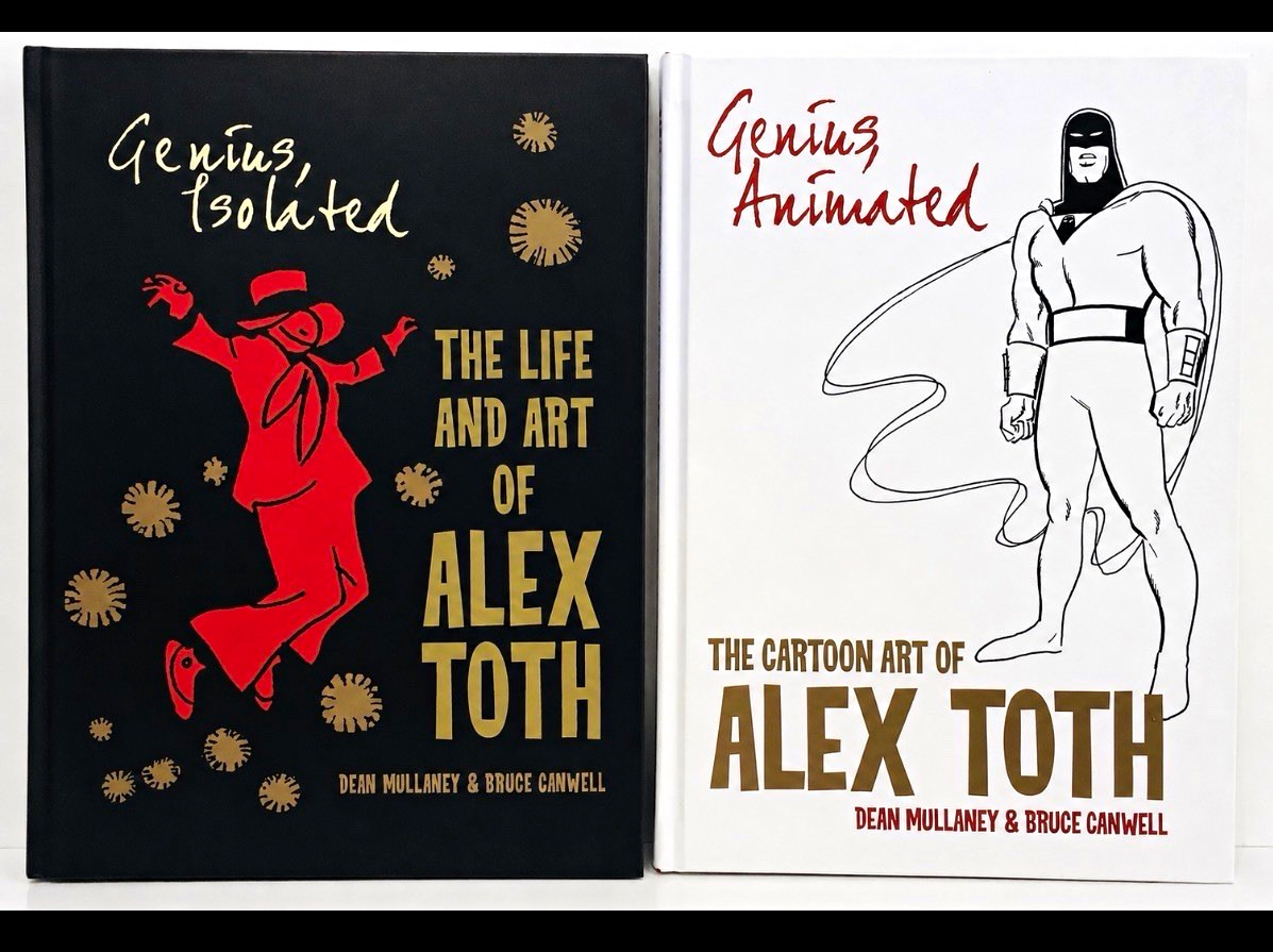 Alex Toth Genius Isolated & Genius Animated 2-Book Paperback Set IDW Excellent