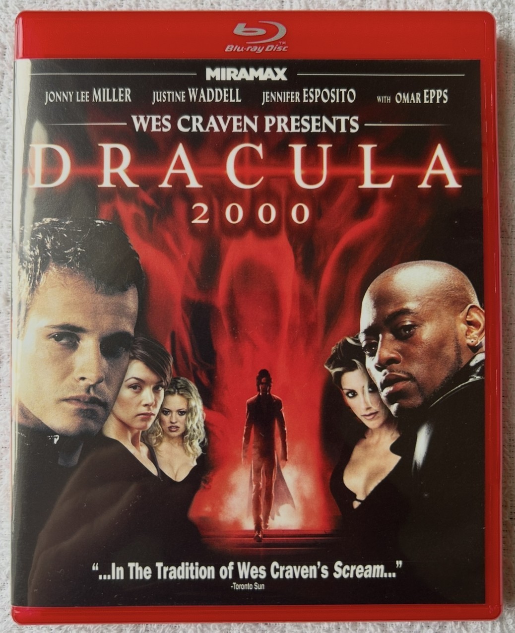 Dracula 2000 (Blu-ray, 2000) Jonny Lee Miller x Omar Epps with red case rare OOP