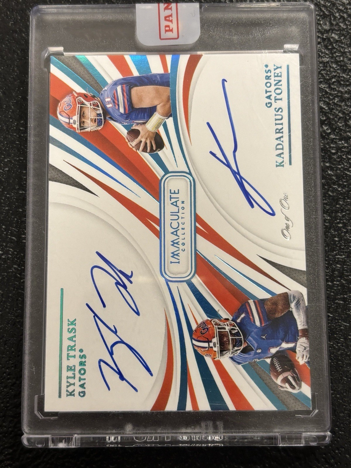 2021 Immaculate Collegiate Kyle Trask & Kadarius Toney Dual Autographs 1/1 🔥 
