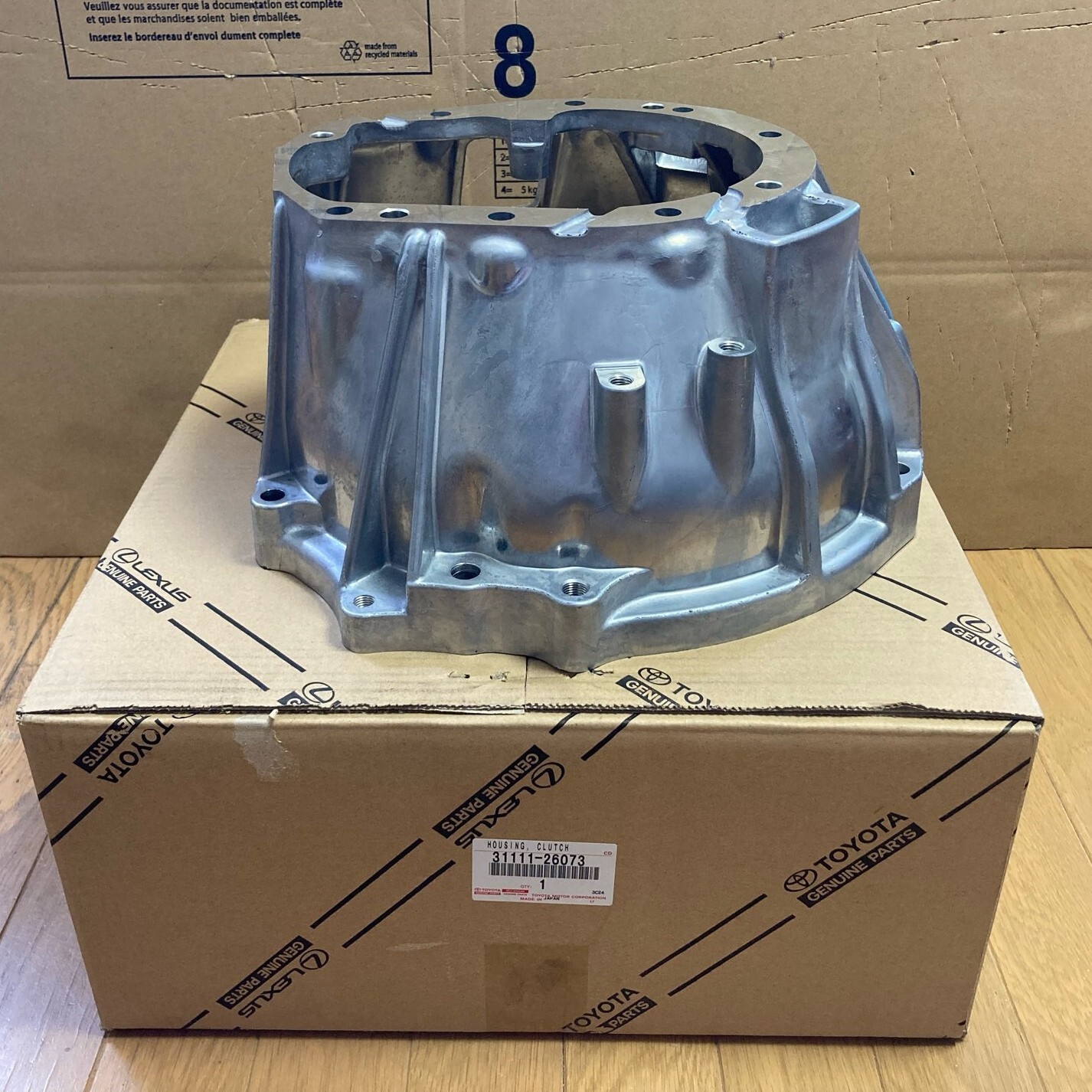【NEW】Toyota Genuine Housing, Clutch 31111-26073 Direct From Japan