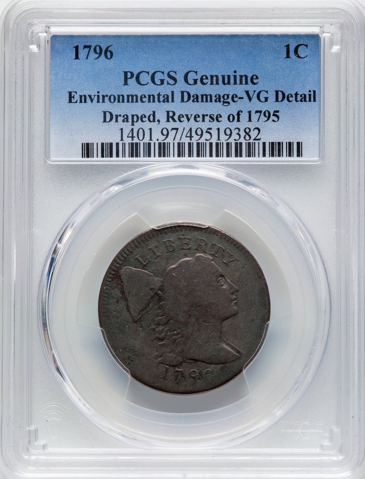 1796 Large Cent \ 1796 Large Cent \