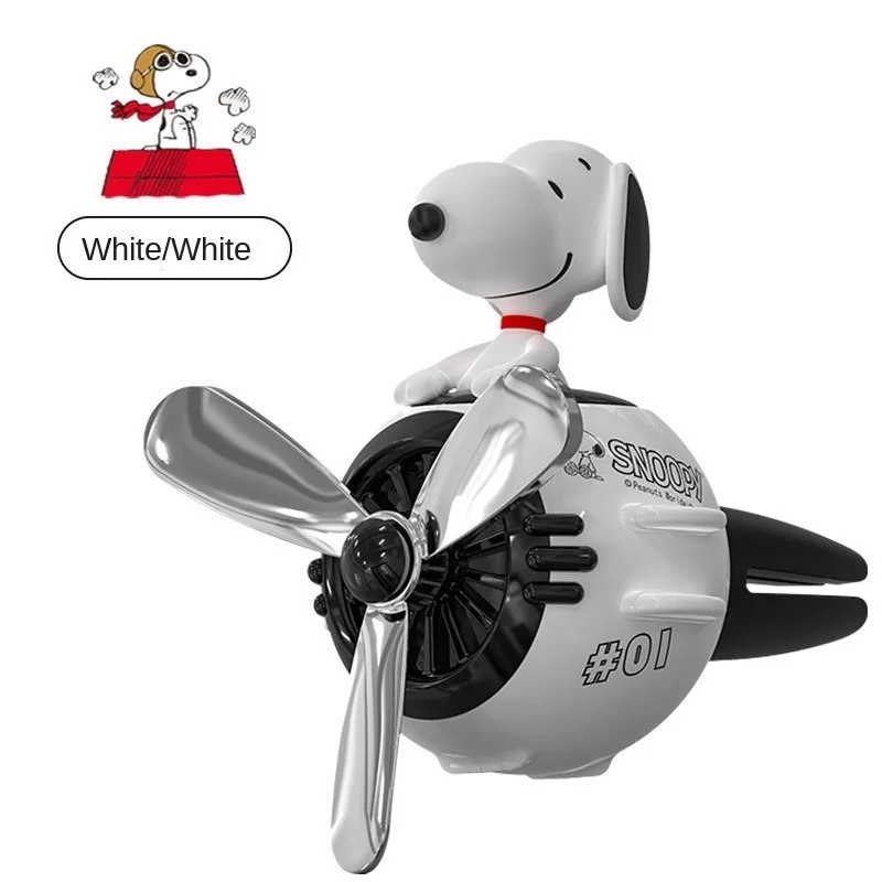 Cute Snoopy Anime Car Air Freshener Aromatherapy Fragrance Piece Car Air Outlet
