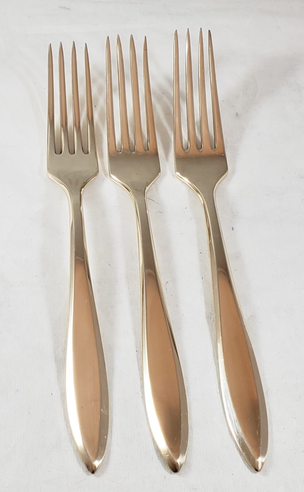 Vintage Dirigold Dirilyte Goldware Regal Flatware Silverware Dinner Fork