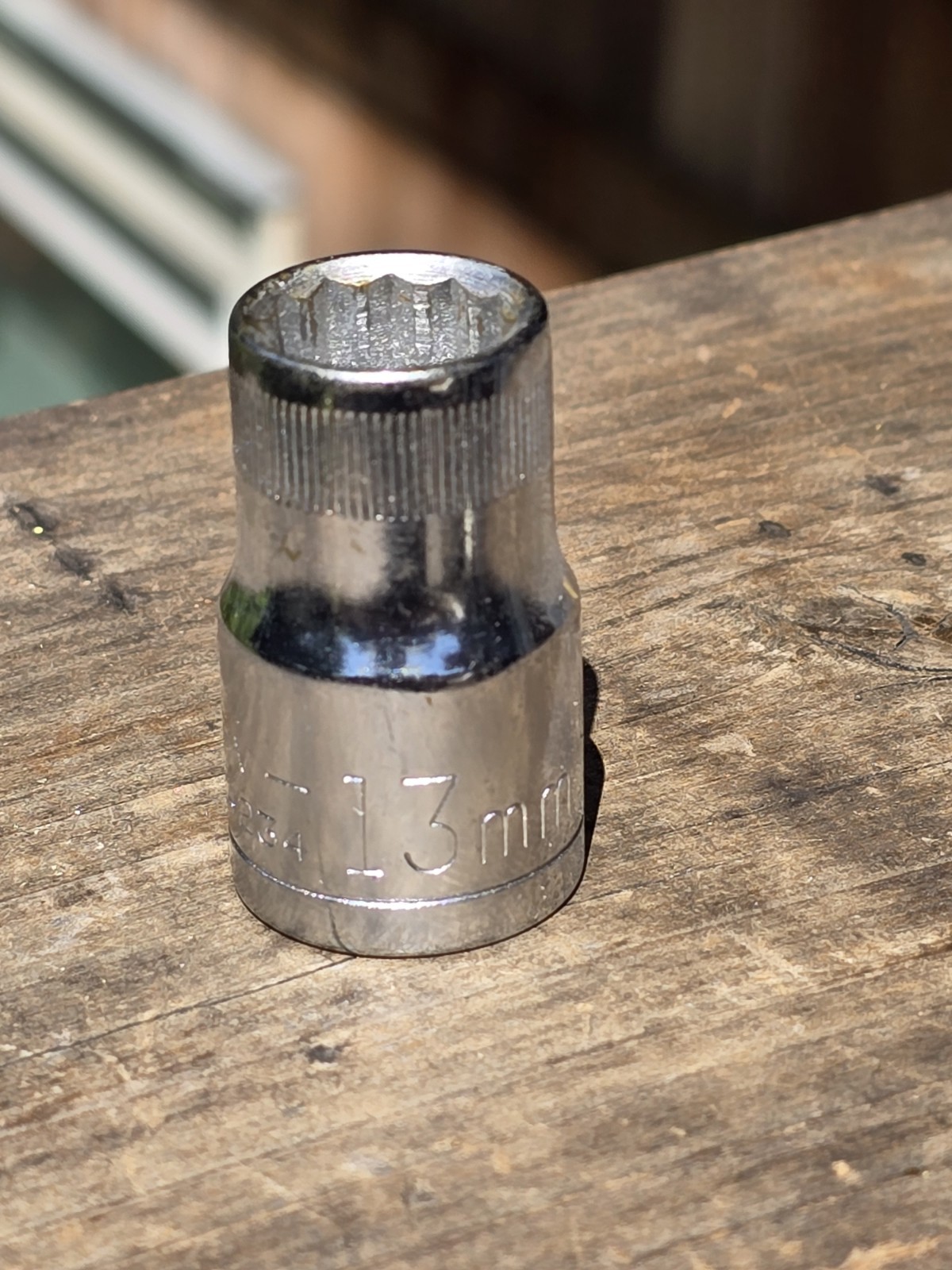 New Vintage Craftsman 13mm Socket V 44234 1/2” Drive 12 pt. NOS New Vintage Craftsman 13mm Socket V 44234 1/2” Drive 12 pt. NOS