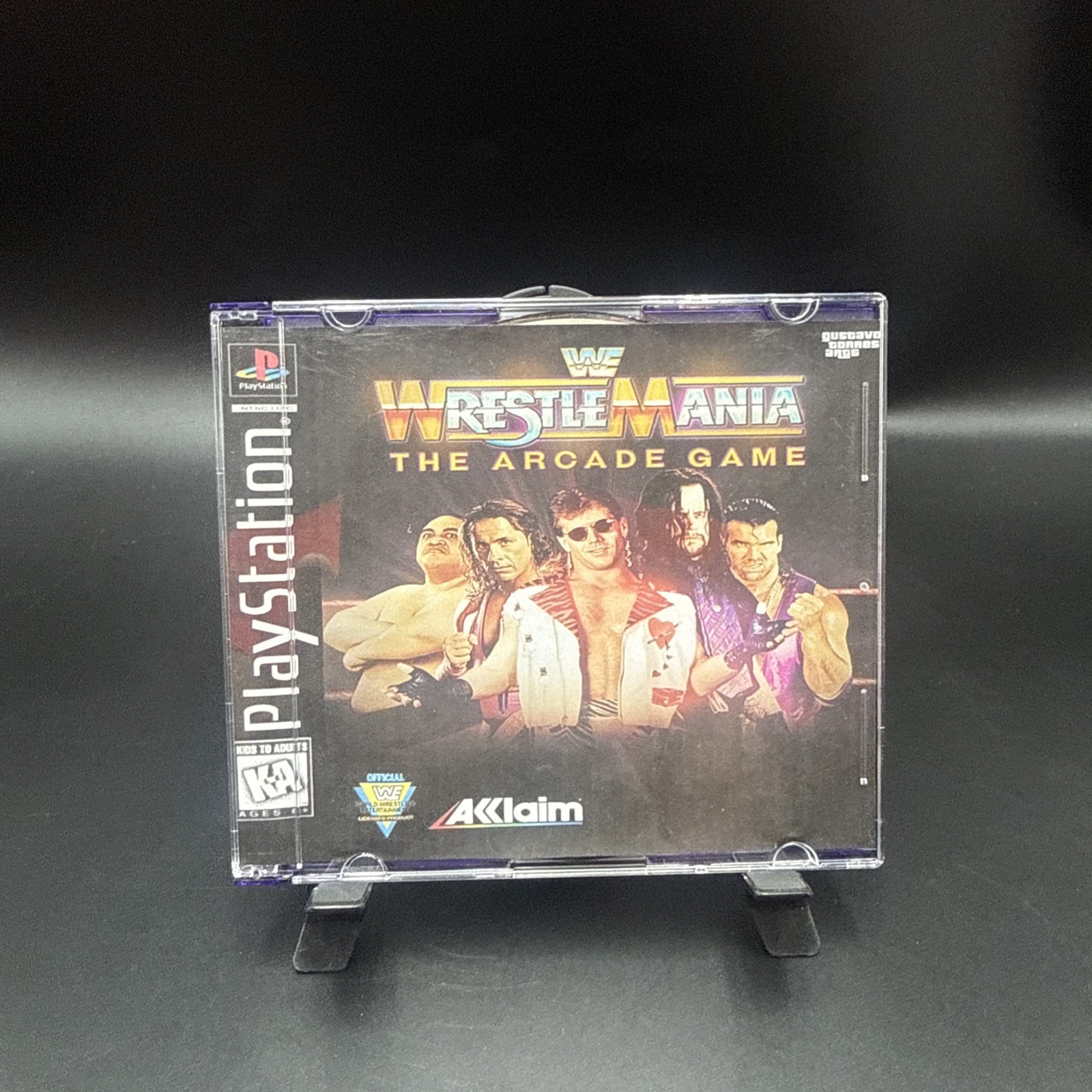 WWF WrestleMania The Arcade Game PlayStation 1 PS1 Disc Only Loose Disc Tested