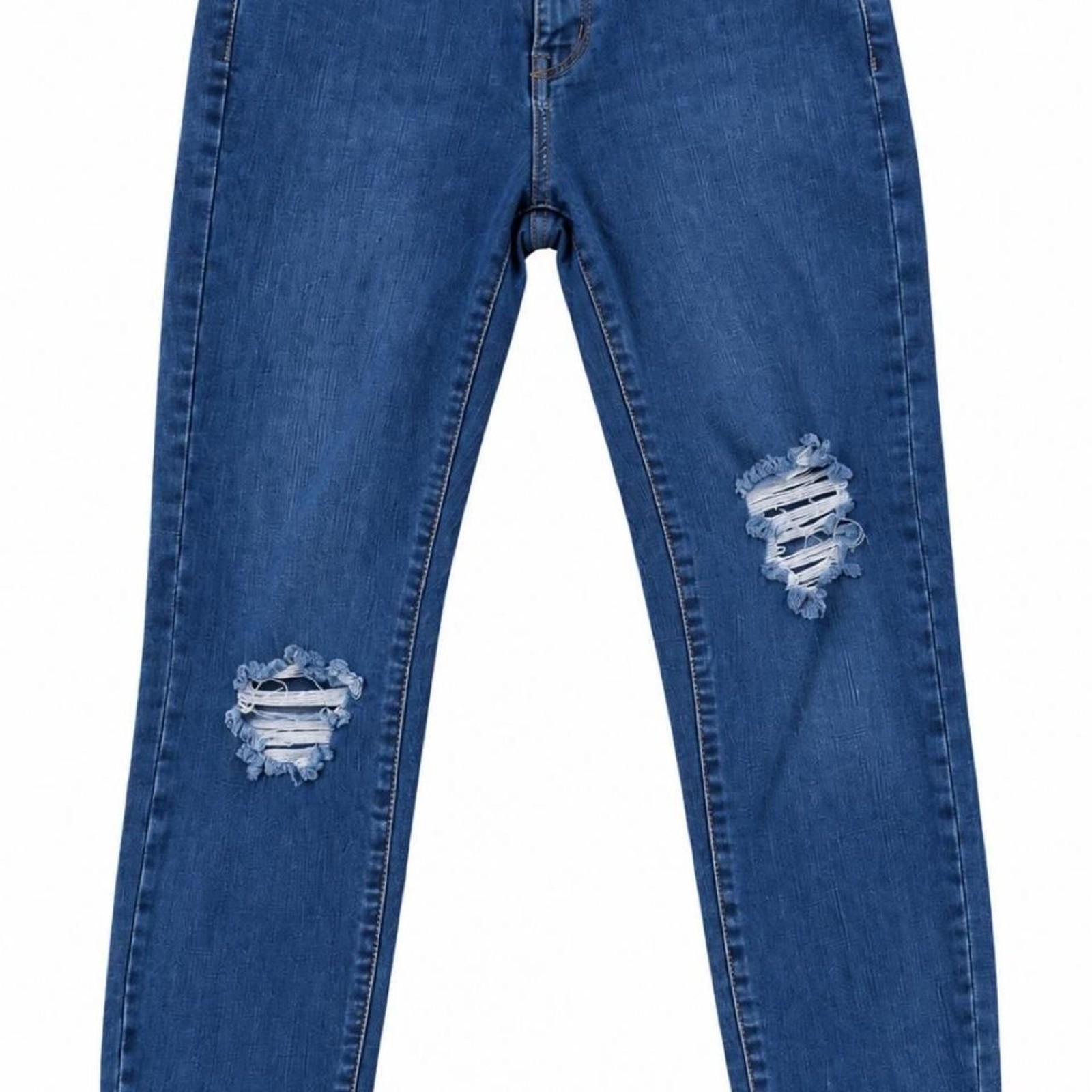 Fashion-nova Women\'s Blue and Navy Jeans