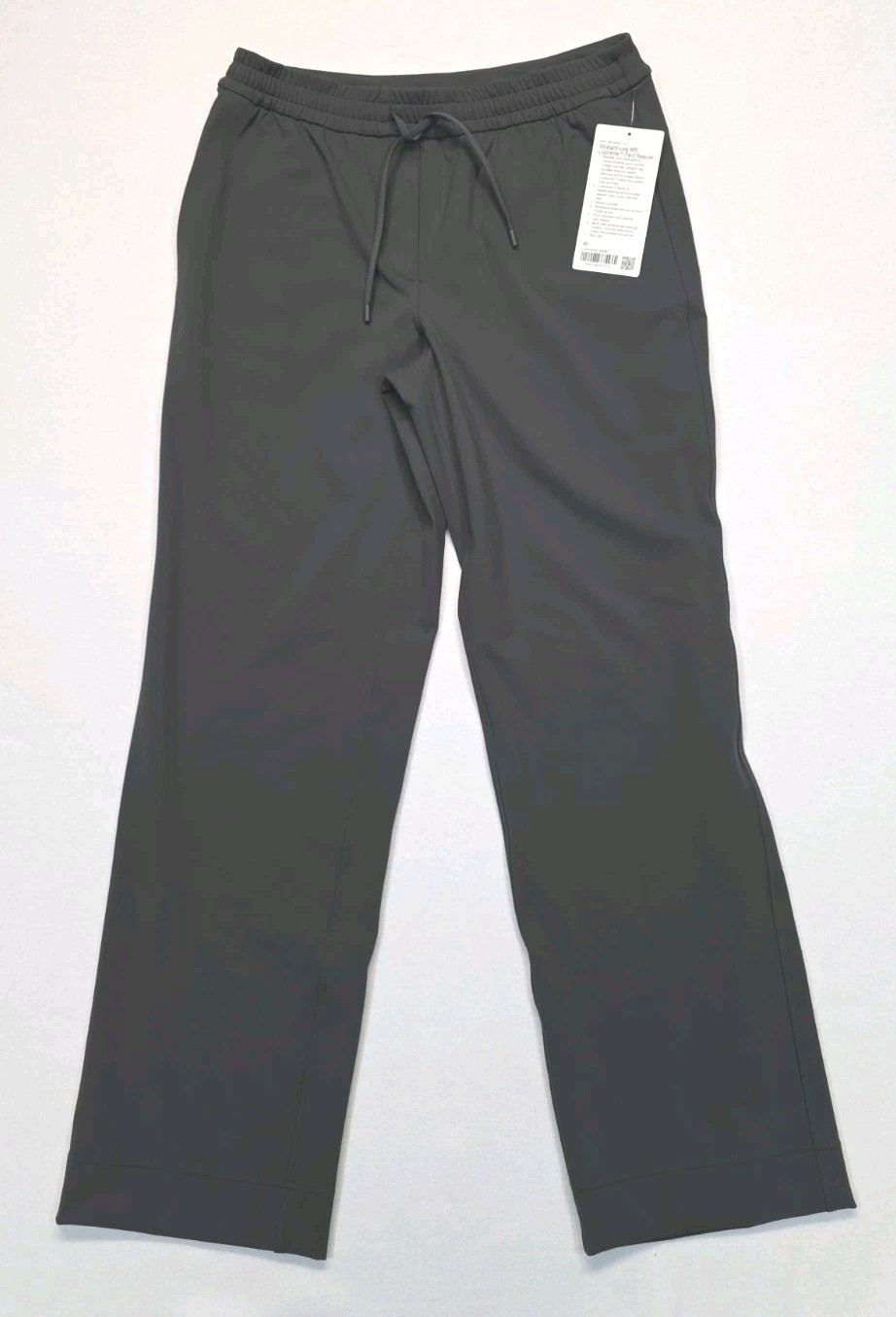 Lululemon Straight-Leg MR Luxtreme Pant Regular Gray Medium NWT 