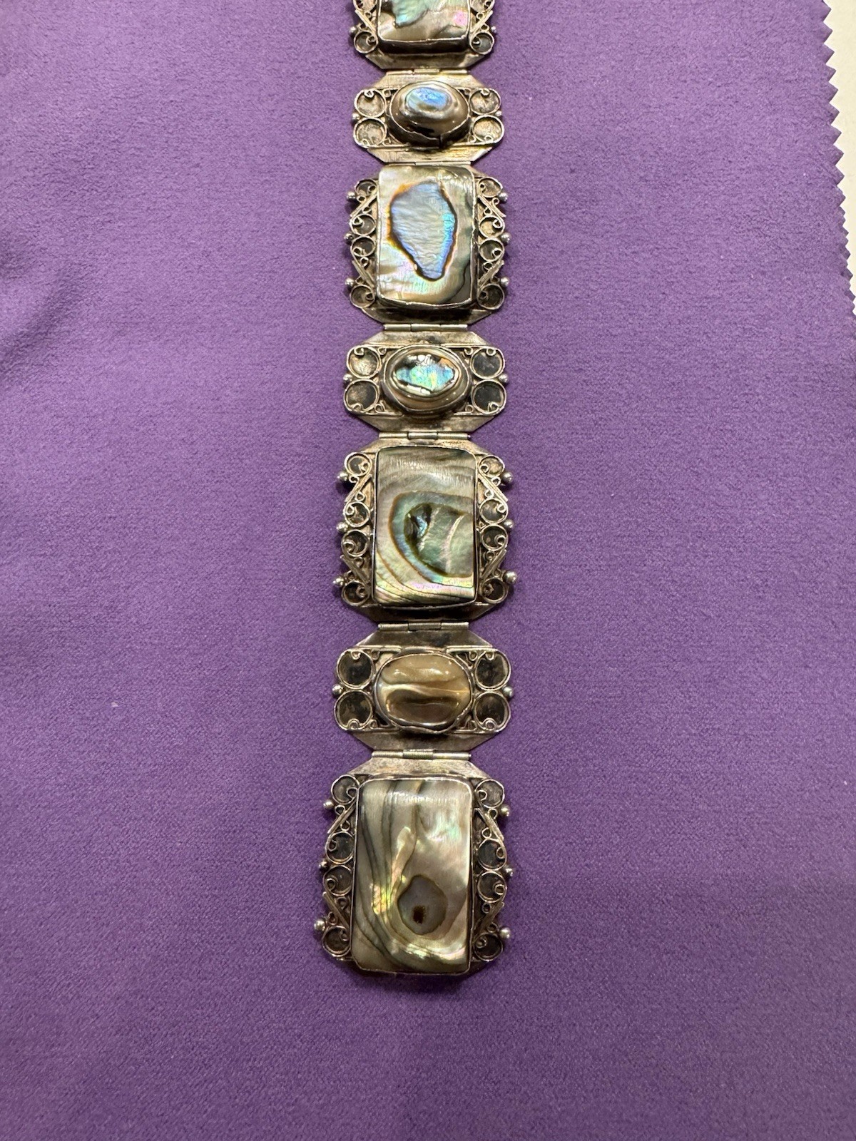 Vintage Mid-century Mexican 925 sterling silver. ANR Iguala HECHO EN MEXICO 