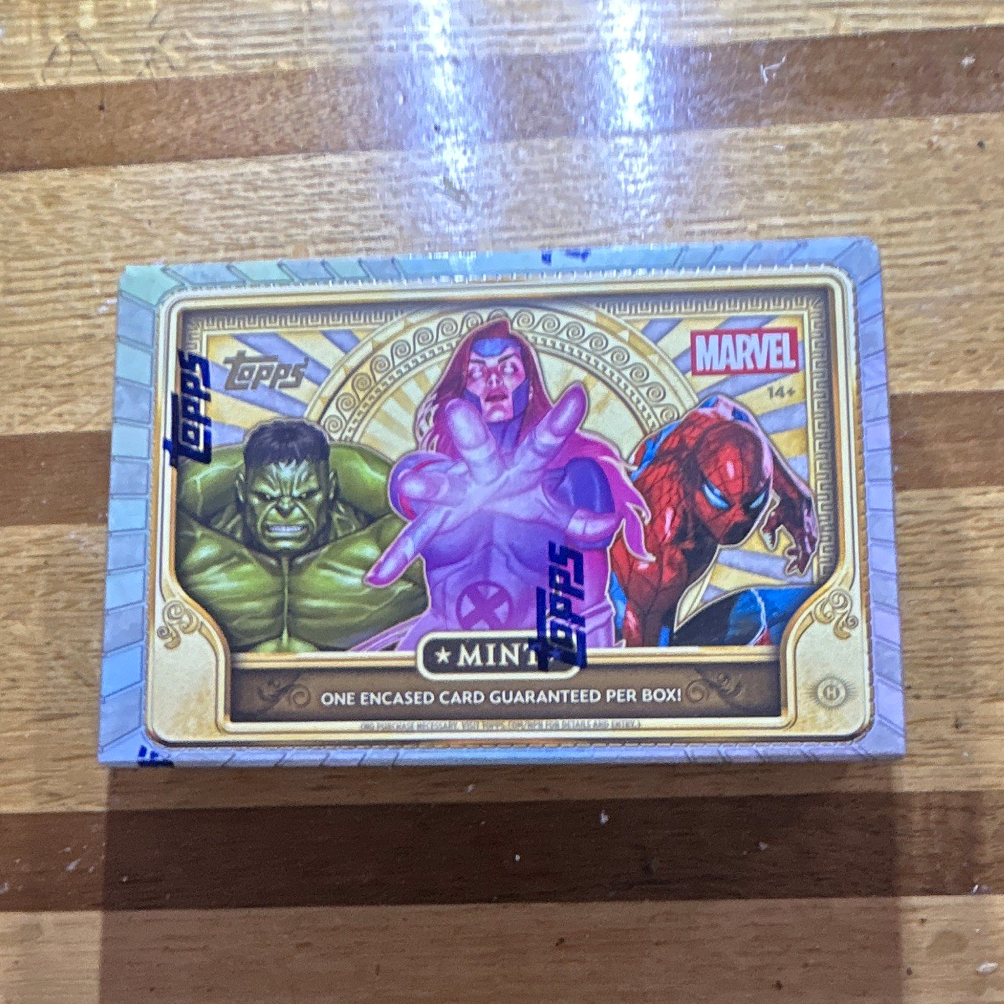 Topps 2026 Marvel Topps Mint Sealed Box 1 Encased Card Guaranteed Per Box