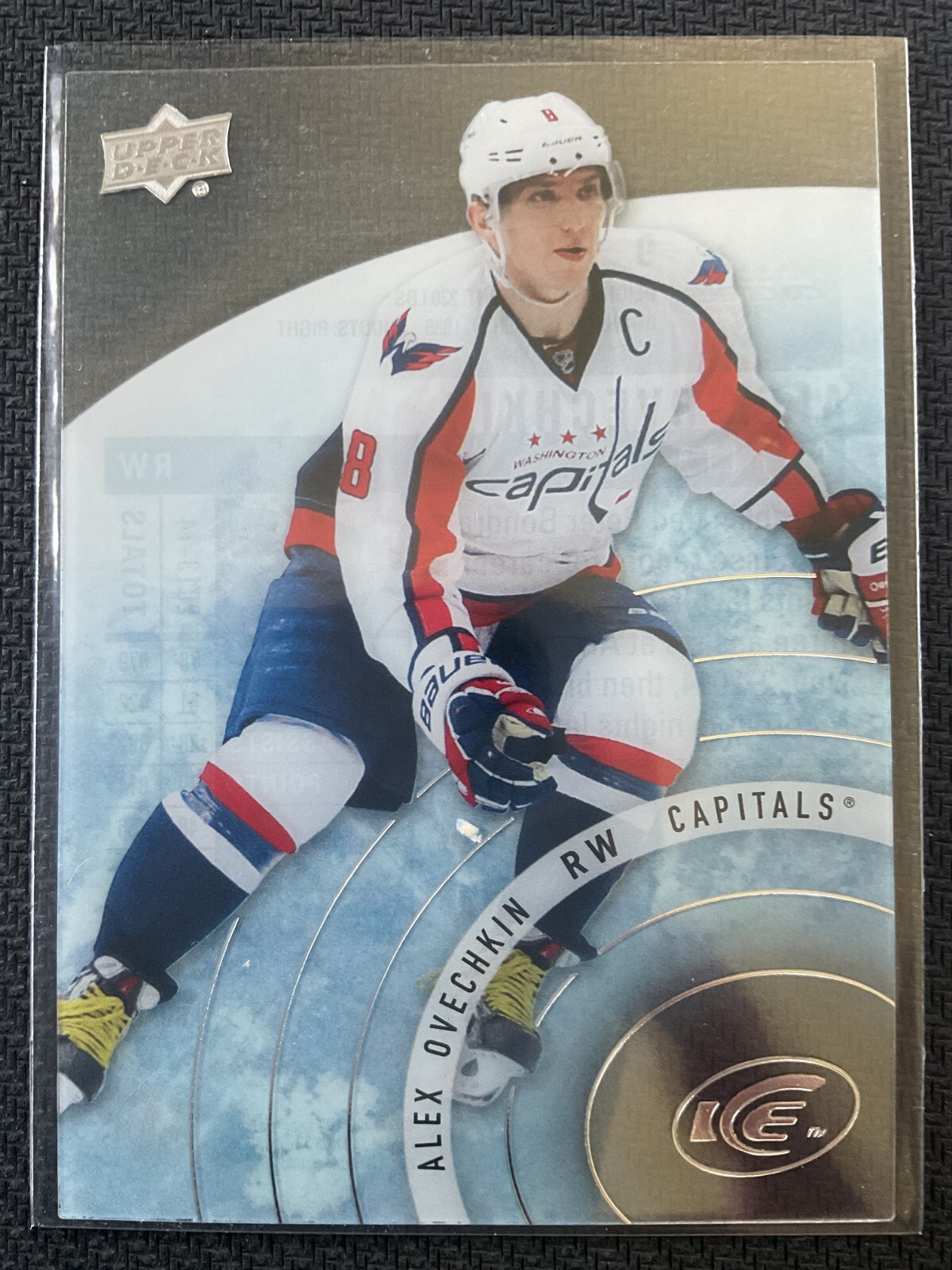 Alex Ovechkin 2014-15 Upper Deck Ice Base Card #9