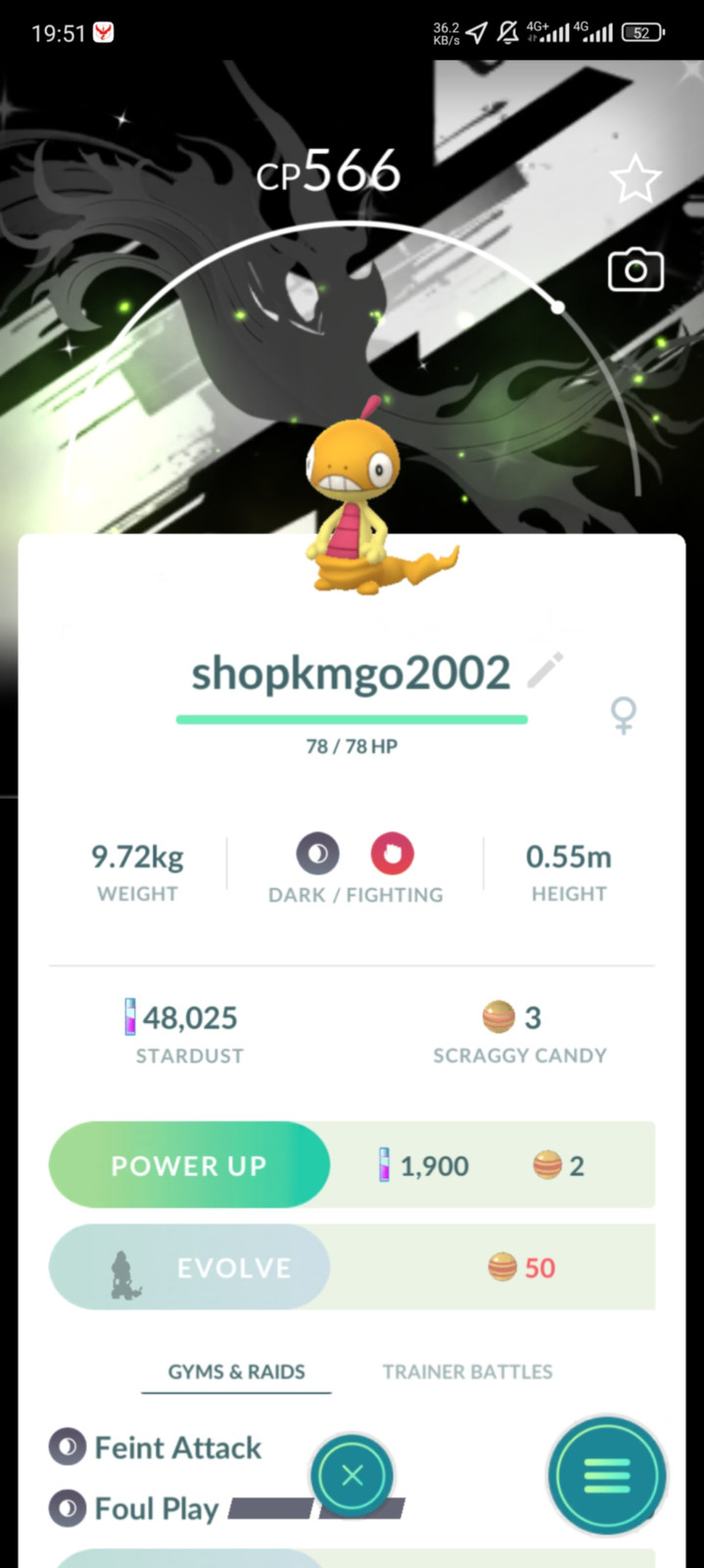 Pokémon Shiny Scraggy Background GoTour --20k or 1mill SD Pokémon Shiny Scraggy Background GoTour --20k or 1mill SD