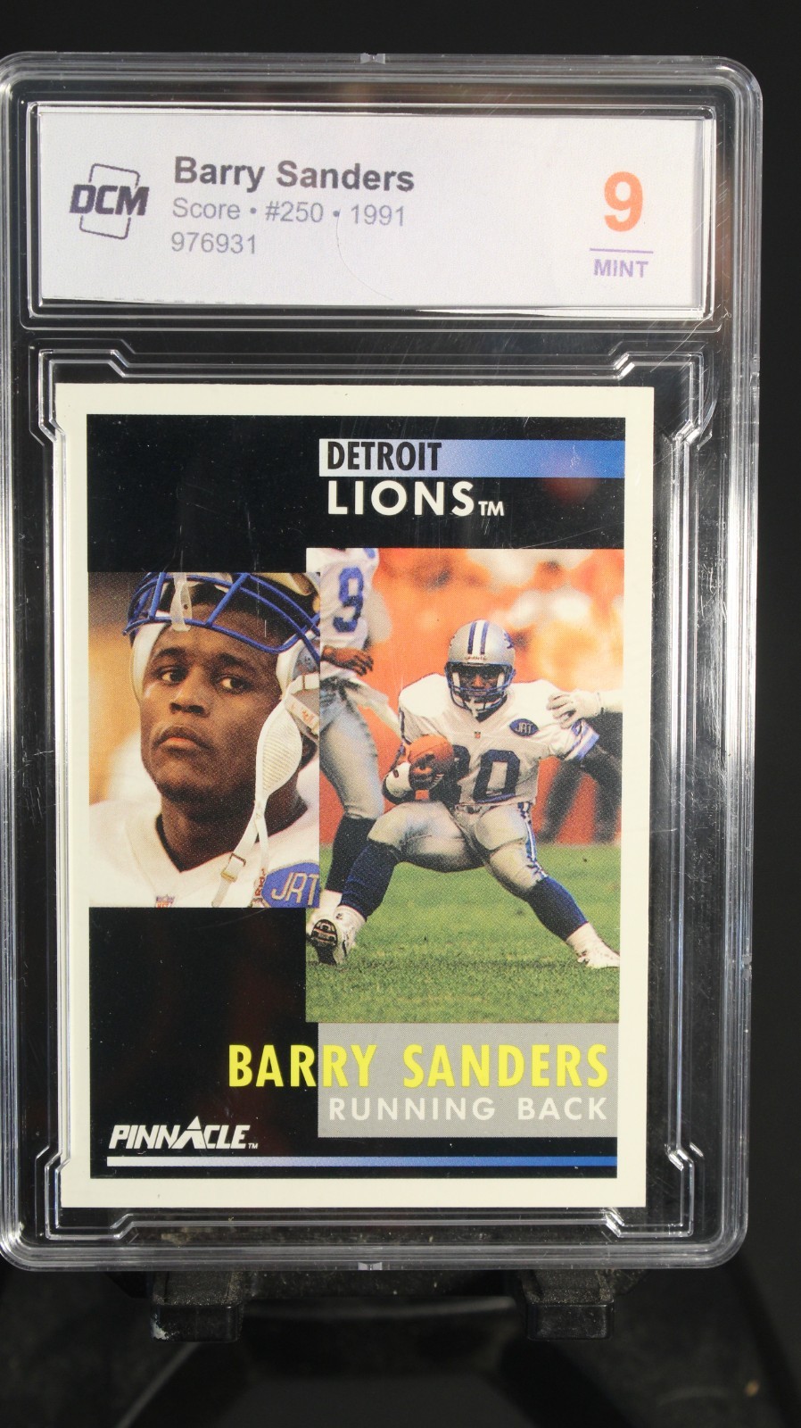 1991 Score Barry Sanders #250 Detroit Lions 