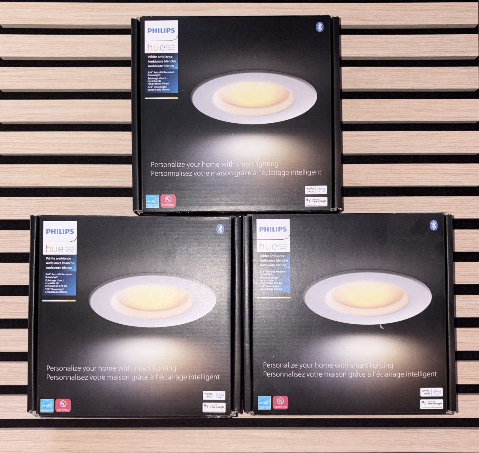 Lot Of 3 | Philips Hue White Ambiance 5/6
