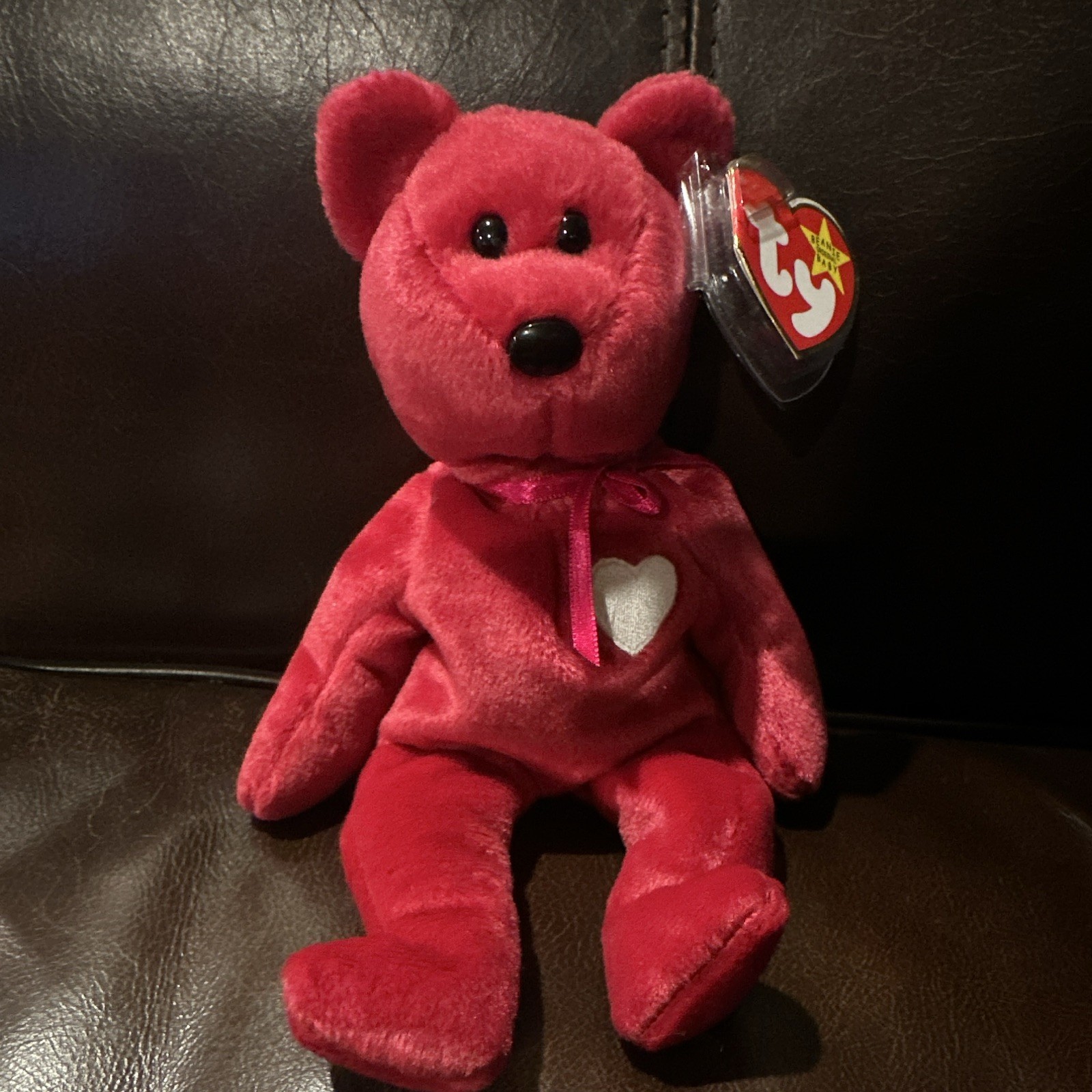 Ty Beanie Baby Valentina Rare with Errors In New Condition with Tags 1997