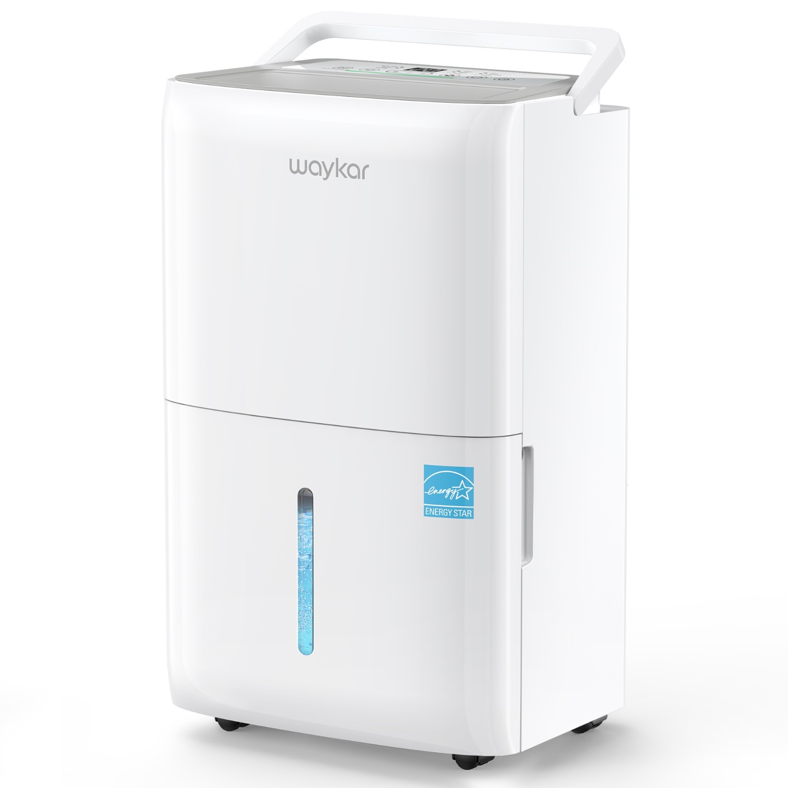 Waykar 30/80/ 120/ 150 Pint Energy Star Dehumidifier for Home Basement