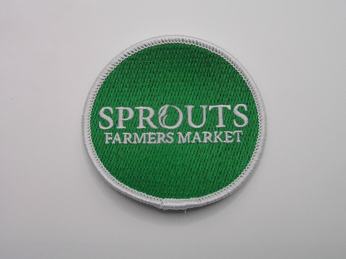 Sprouts Farmers Market Embroidered Iron On Patch 3\