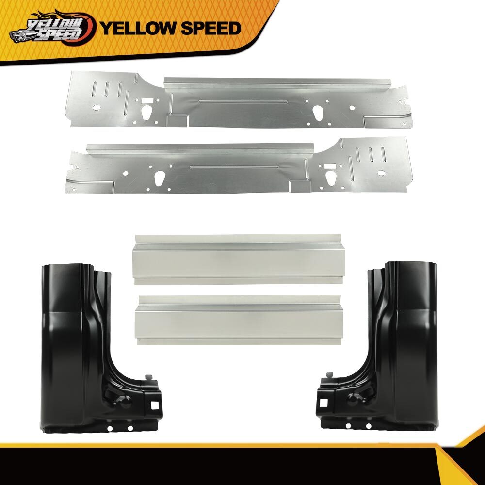 Rocker Panel Inner Cab Kit For 1999-2016 Ford F250 F350 F450 2 Door Regular Cab