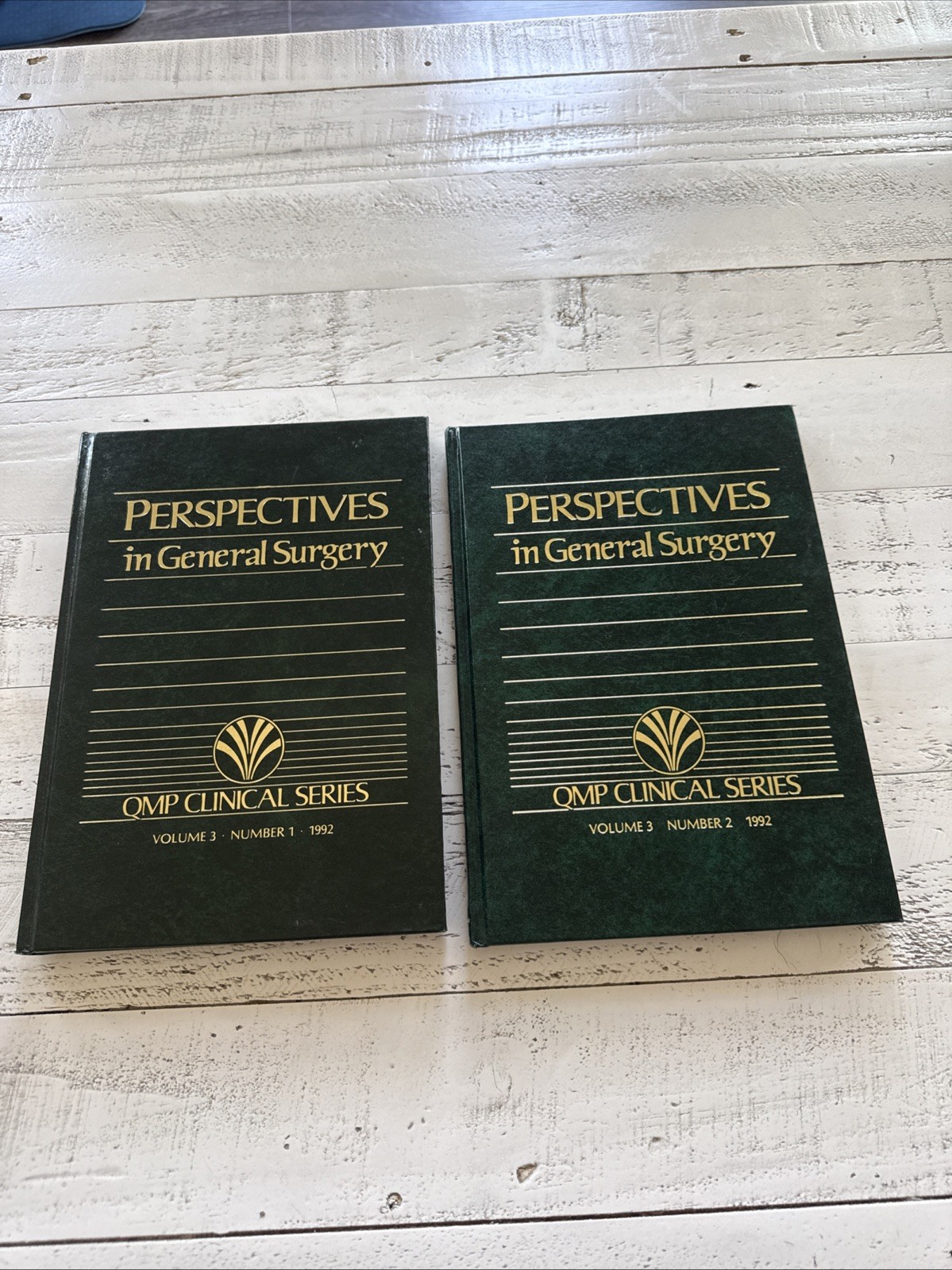 Perspectives in General Surgery 1992 Vol 3 Nos 1-2 QMP Medical 2 HC Book Lot