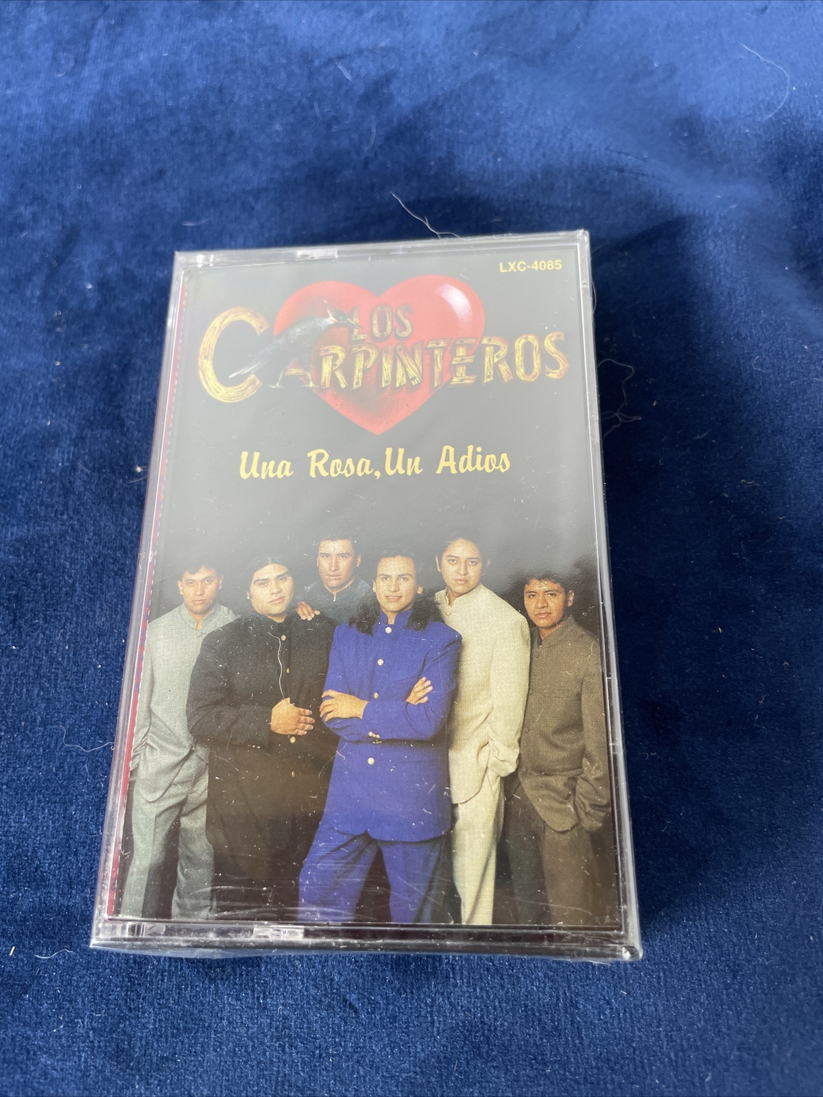 LOS CARPINTEROS - Una Rosa, Un Adios -- Luna Music 1997  Cassette New Old Stock