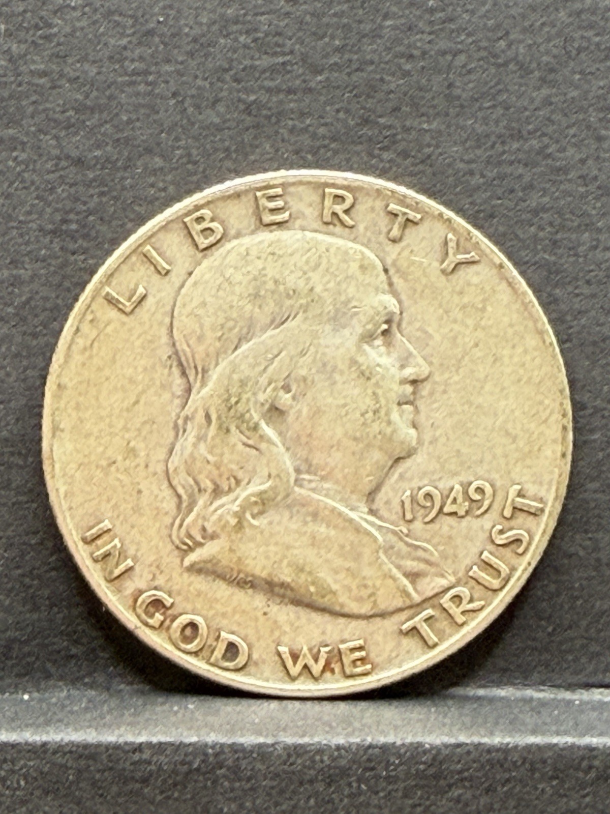 1949 Franklin Half Dollar/Circulated/Ungraded (4) 1949 Franklin Half Dollar/Circulated/Ungraded (4)