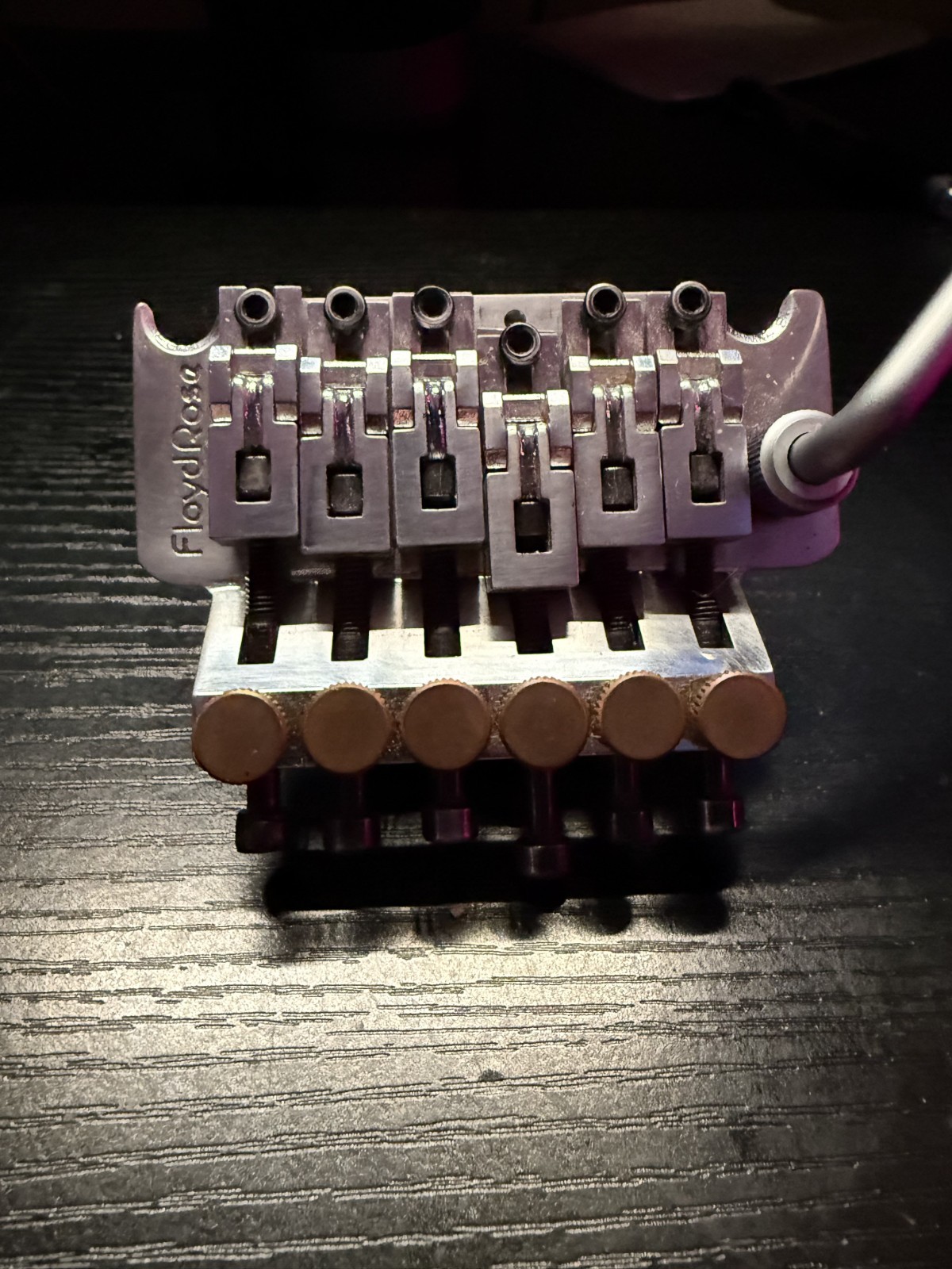 Floyd Rose Original Chrome Tremolo Made In Germany With Brass Fine Tuners