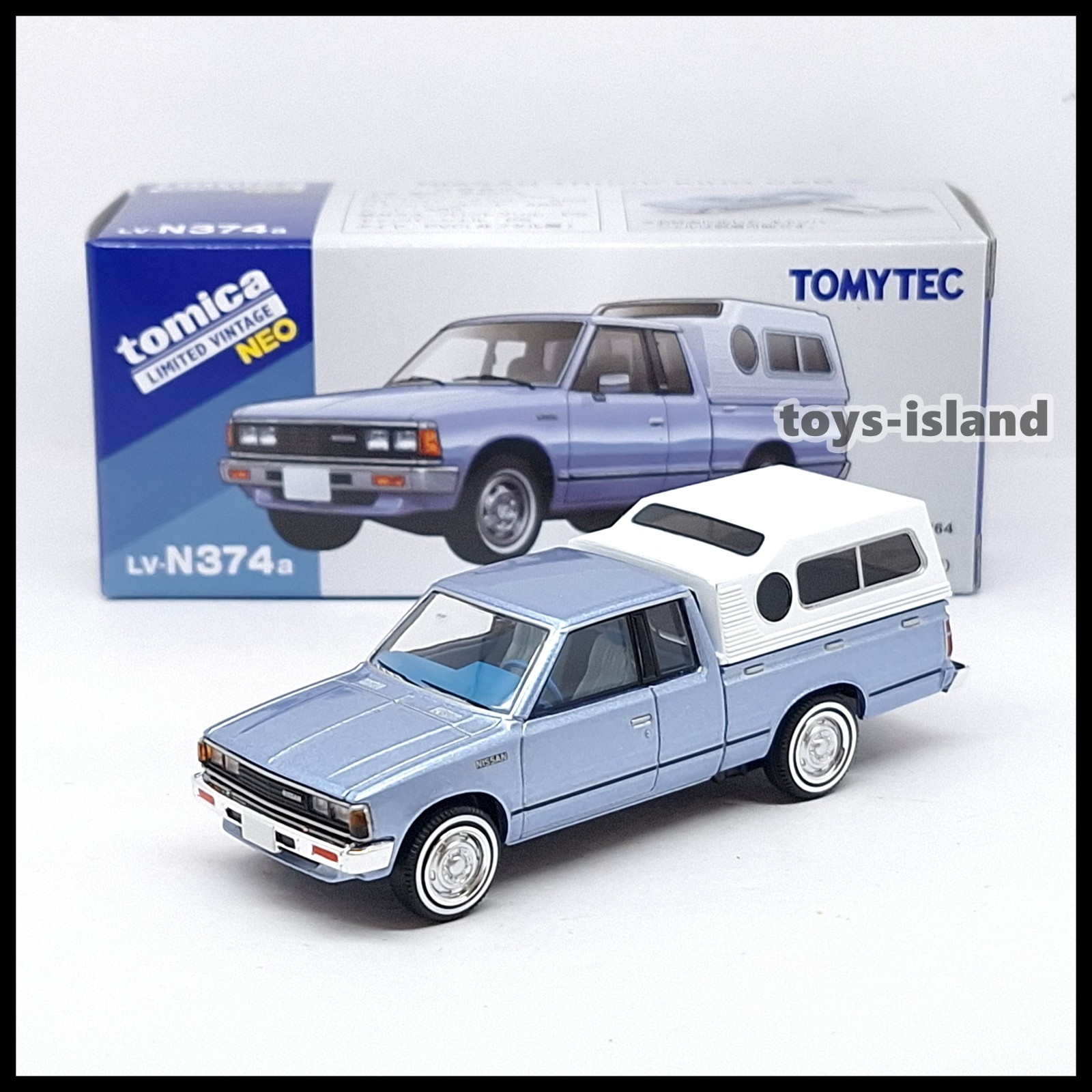 Tomica Limited Vintage NEO LV-N374a NISSAN TRUCK King Cab Blue US Spec TOMYTEC Tomica Limited Vintage NEO LV-N374a NISSAN TRUCK King Cab Blue US Spec TOMYTEC