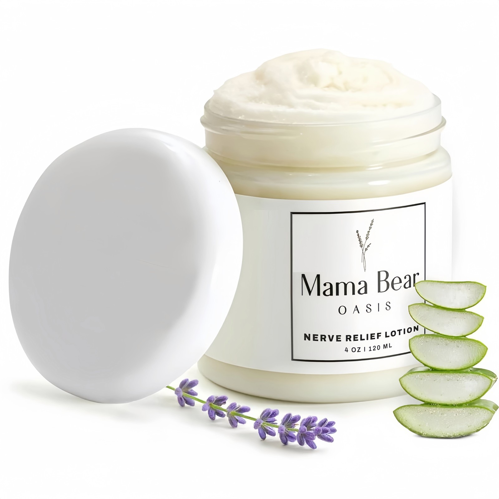 Mama Bear Oasis Lotion - Nerve Relief Cream for Foot, Hands, Legs, Natural Care Mama Bear Oasis Lotion - Nerve Relief Cream for Foot, Hands, Legs, Natural Care