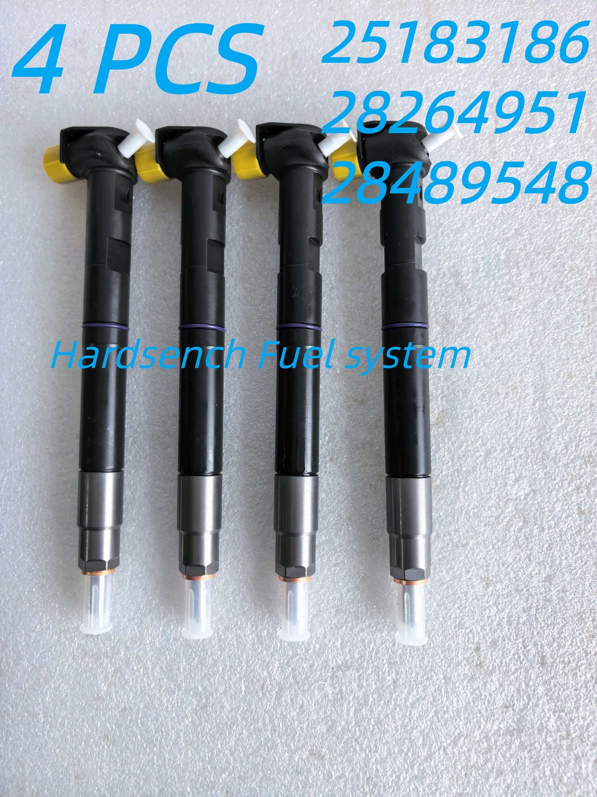 4PCS 28264951  Diesel Fuel Injector 25183186 28489548 For Chevrolet Captiva 2.2L