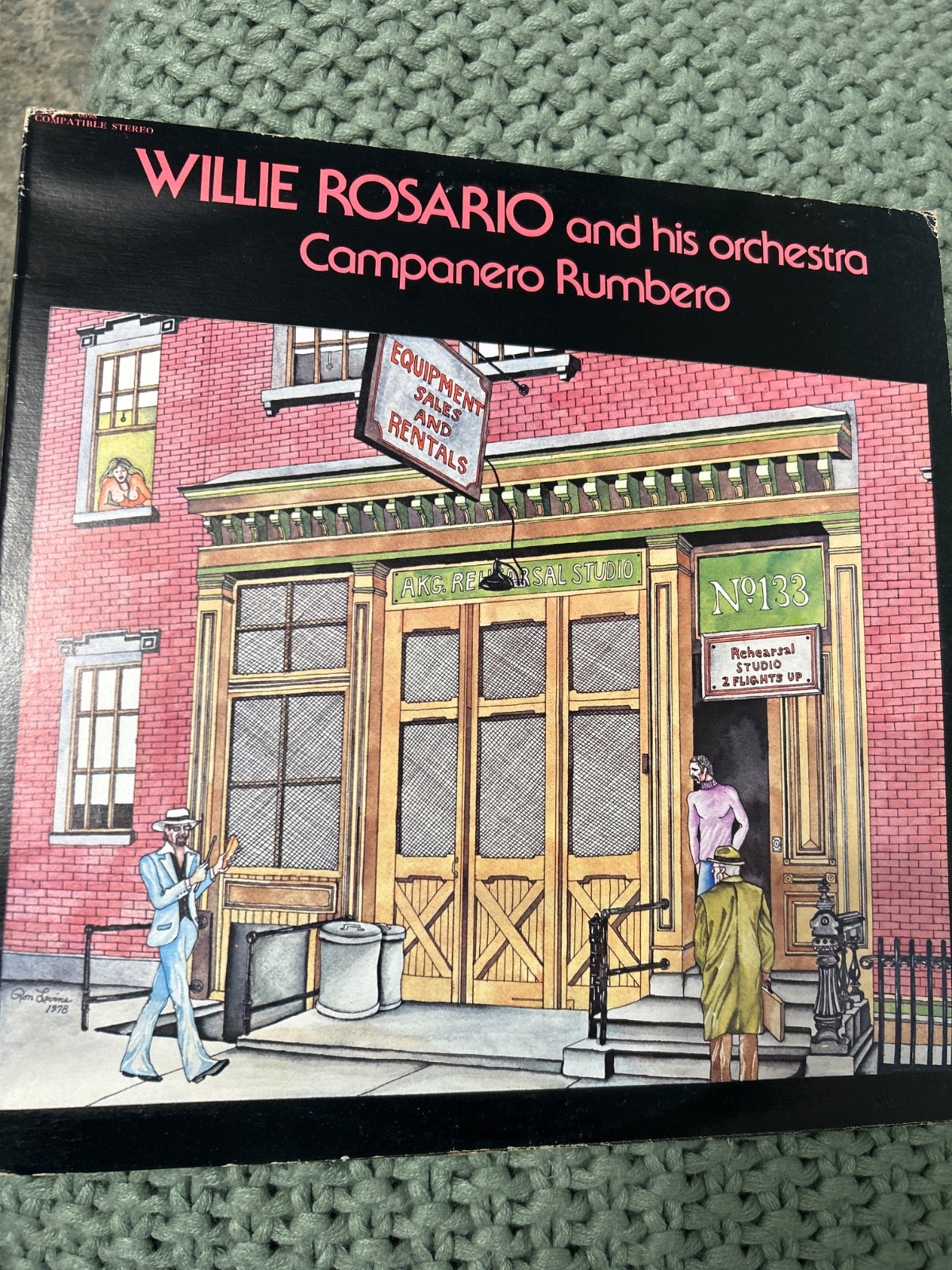 Willie Rosario And His Orchestra* ‎– Campanero Rumbero HARD SALSA EX BARRIO NM
