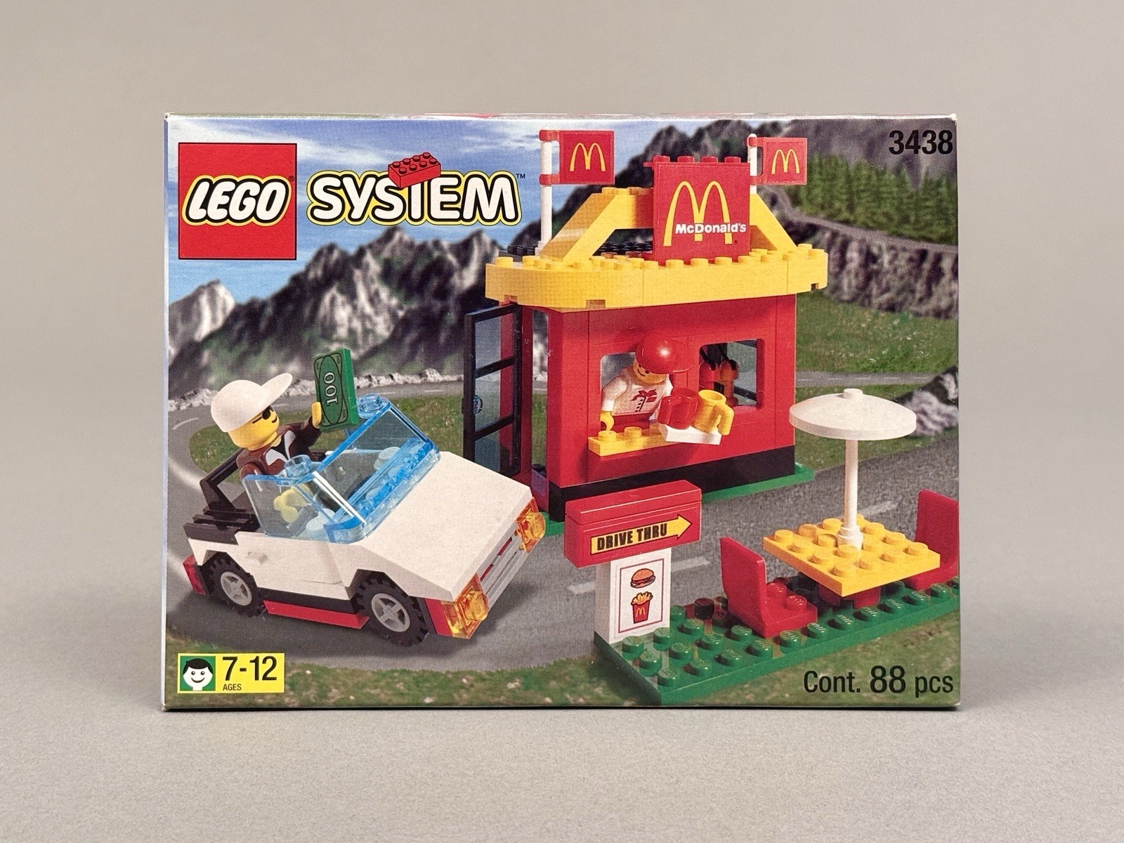 LEGO Town McDonalds Restaurant (3438) Mint In Sealed Box