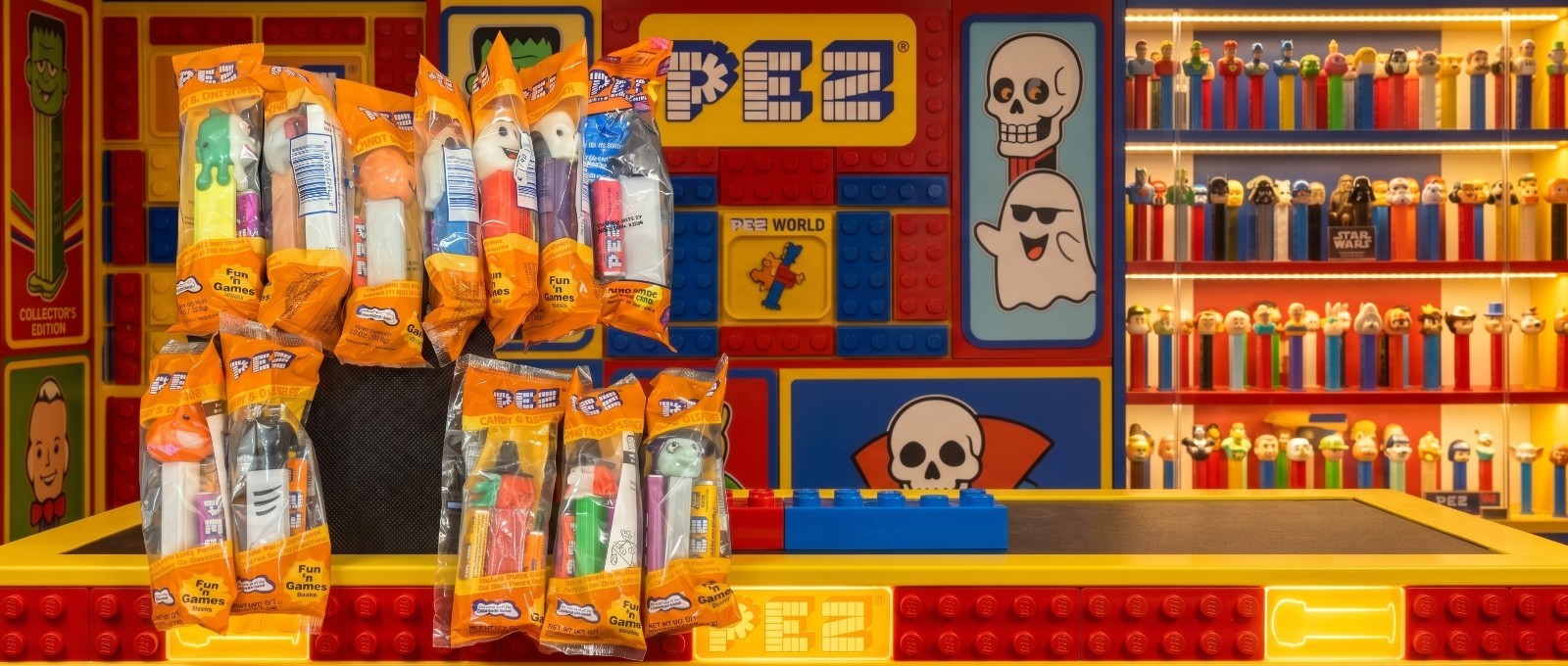 Vintage Halloween PEZ Dispensers Lot of 12 MOC New in Bag Factory Sealed Ghost